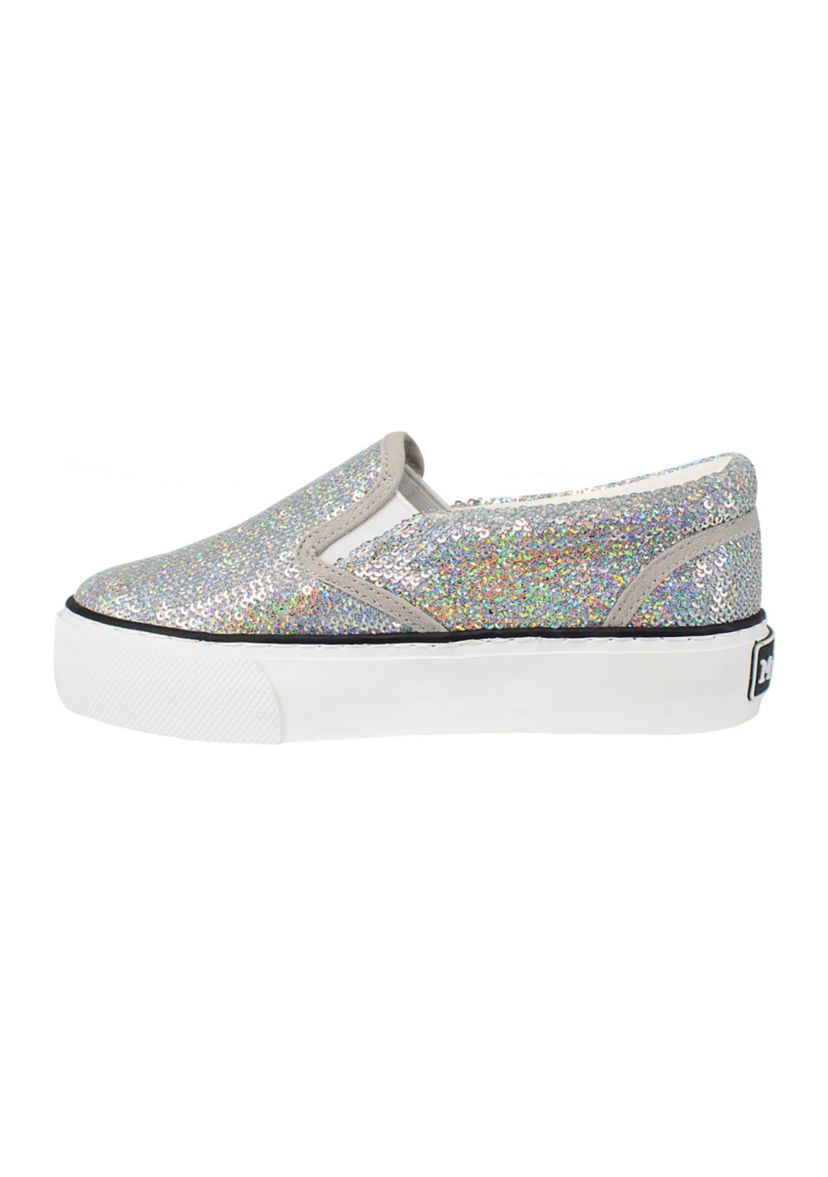 Toddler Girls Poppy Glitter Slip On Sneakers