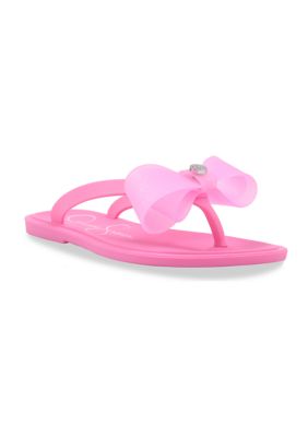 Big Kid Girls Jelly Flip Flop Sandals