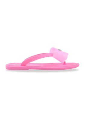 Big Kid Girls Jelly Flip Flop Sandals