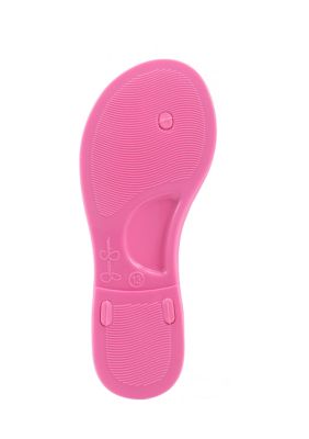 Big Kid Girls Jelly Flip Flop Sandals