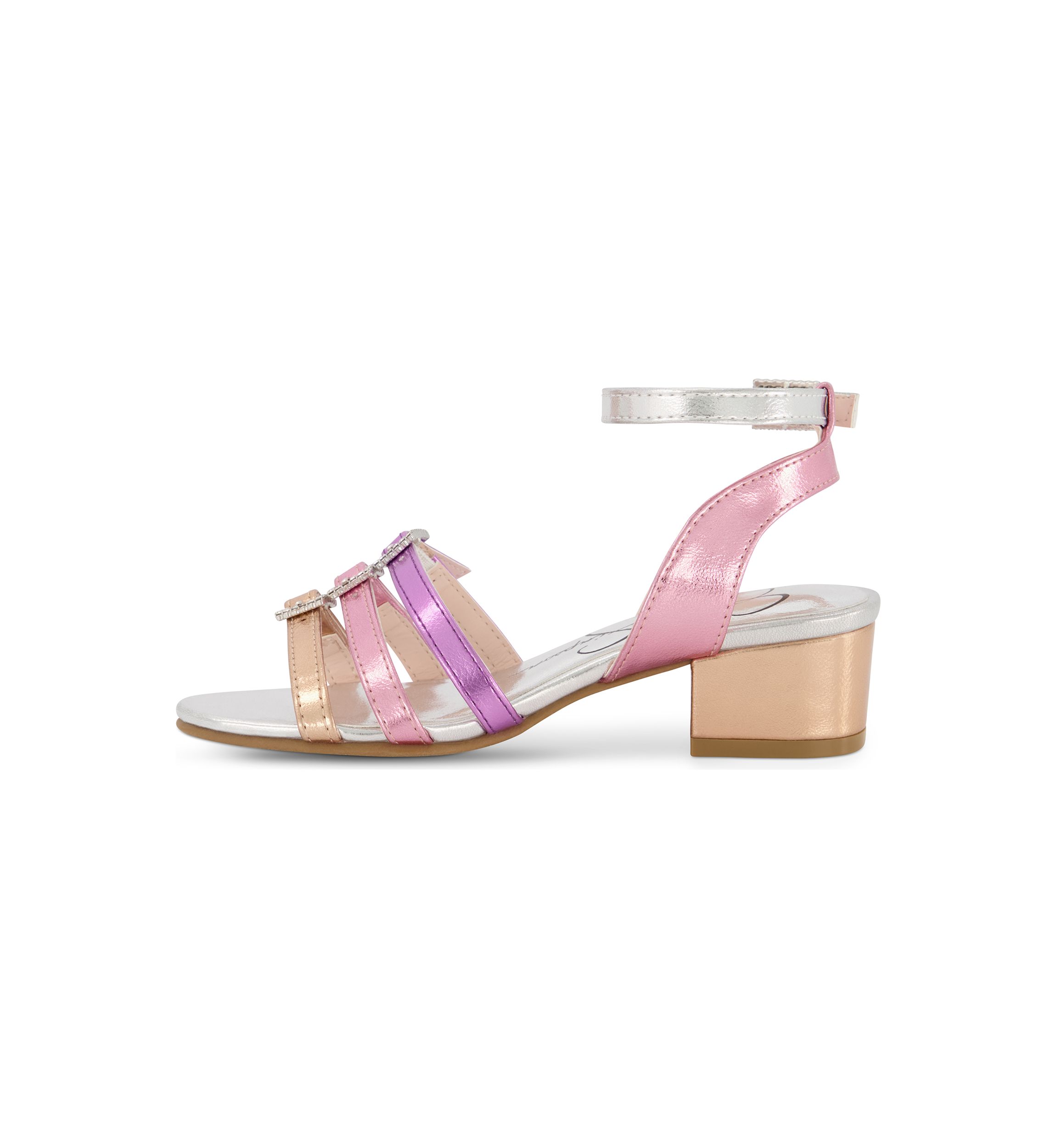 Youth Girls Pearl Buckle Sandals