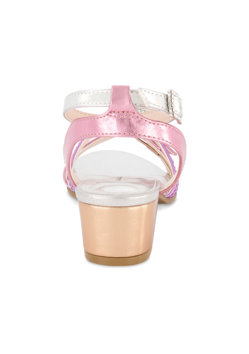 Youth Girls Pearl Buckle Sandals
