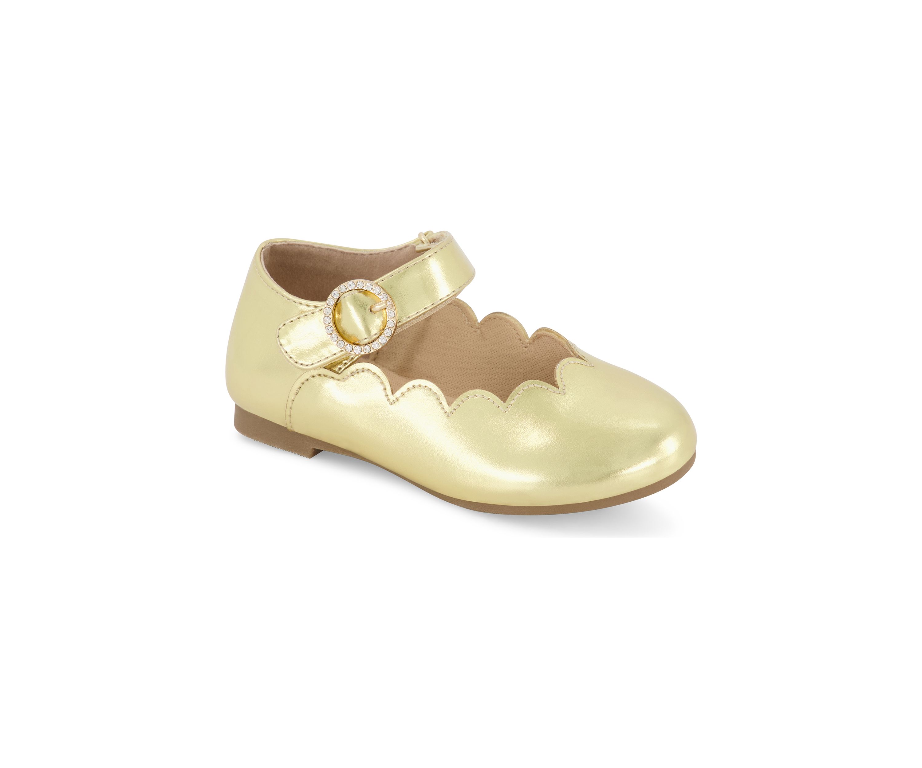 Toddler Girls Amy Scallop Mary Jane Flats