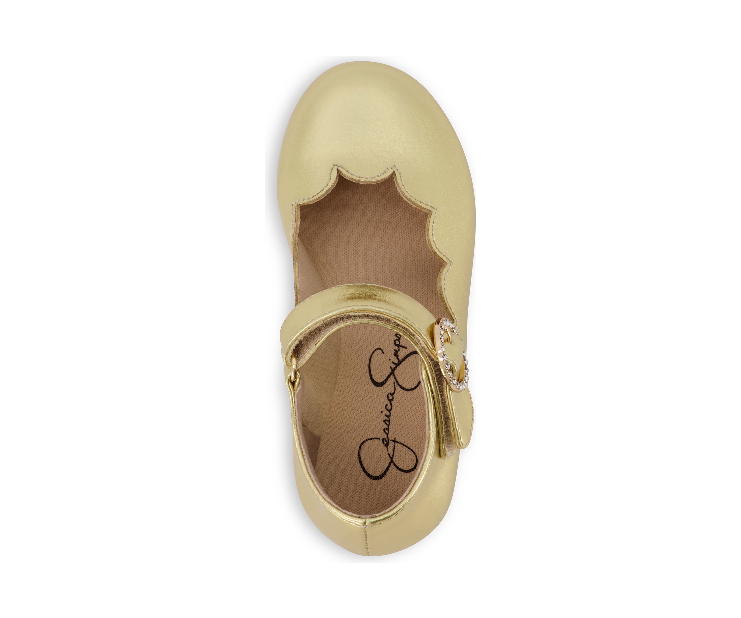 Toddler Girls Amy Scallop Mary Jane Flats