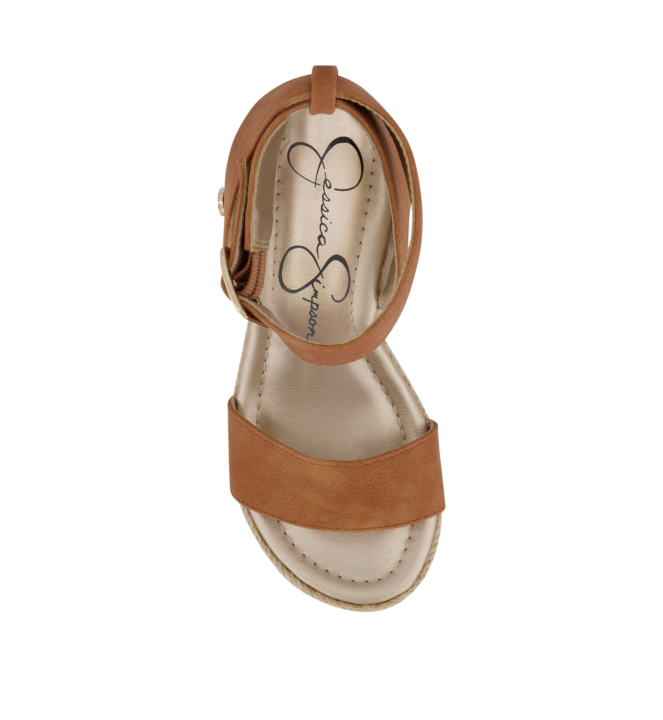 Youth Girls Asha Cuff Wedge Sandals