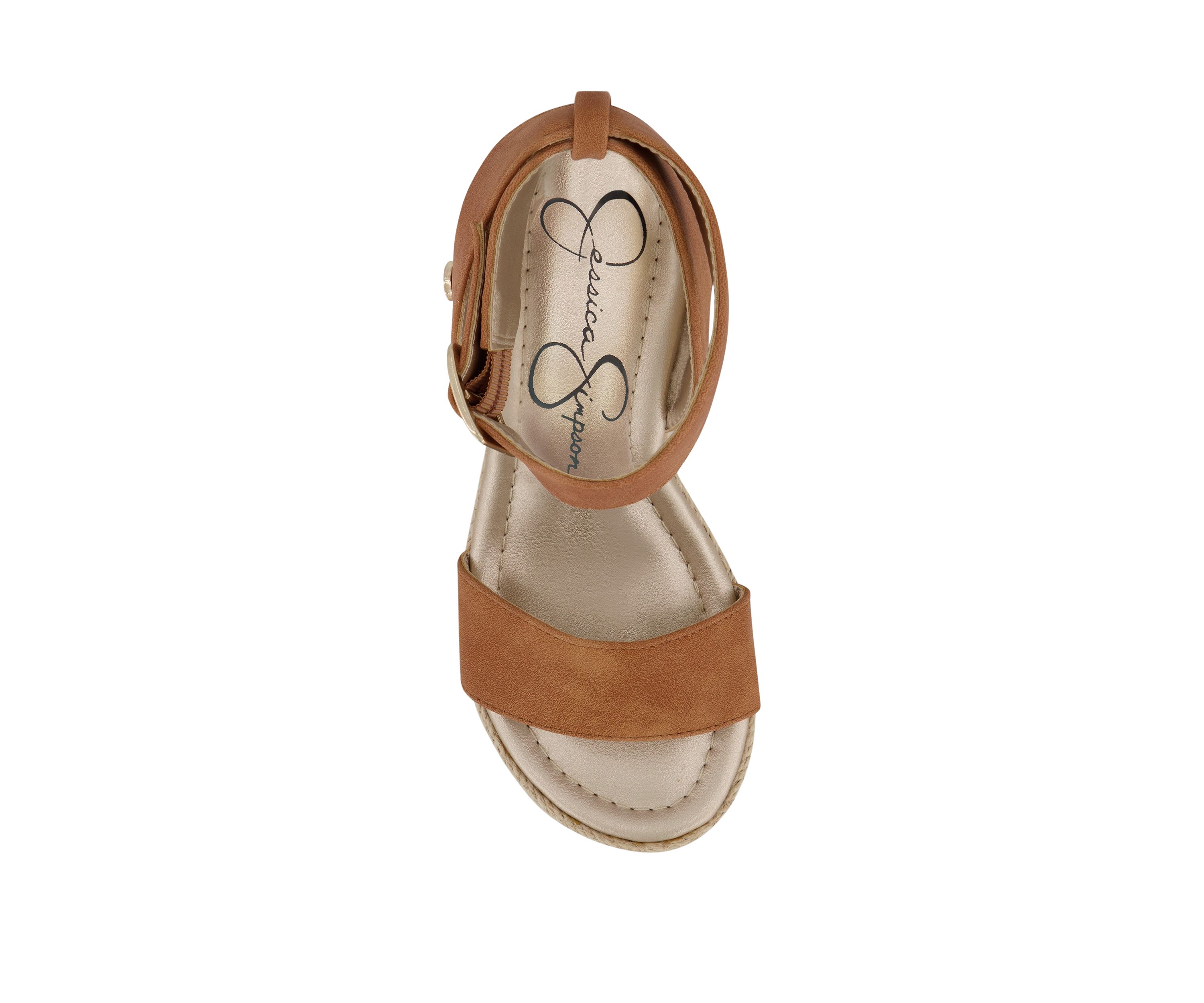 Youth Girls Asha Cuff Wedge Sandals
