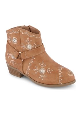 Youth Girls Layla Embroidered Western Boots