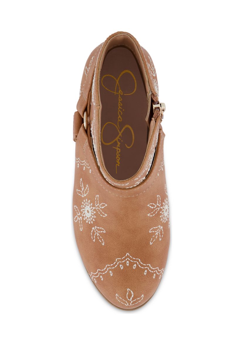 Youth Girls Layla Embroidered Western Boots