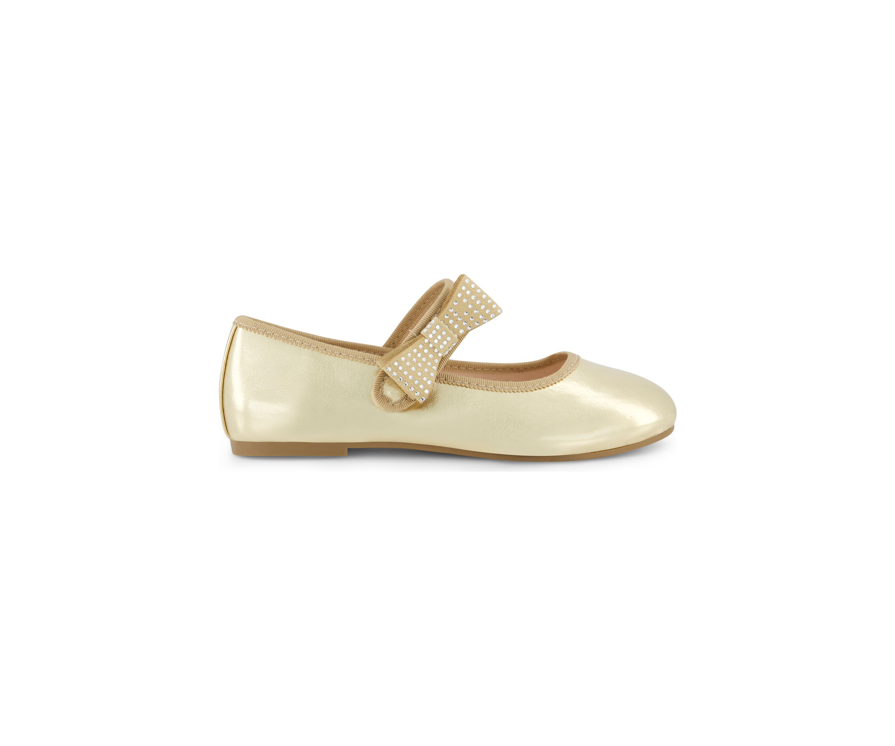 Big Kid Girls Amy Crystal Bow Flats
