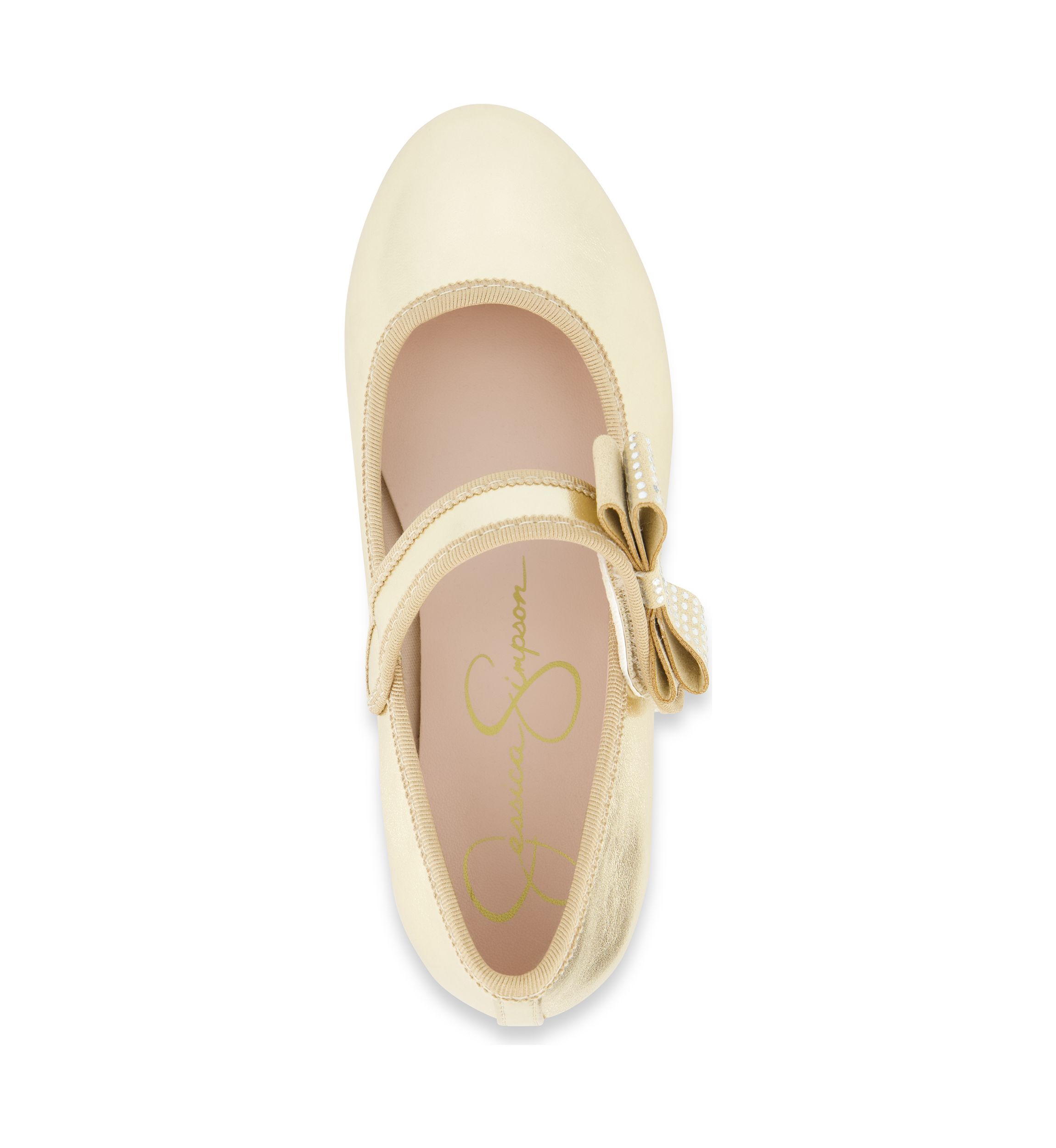 Big Kid Girls Amy Crystal Bow Flats