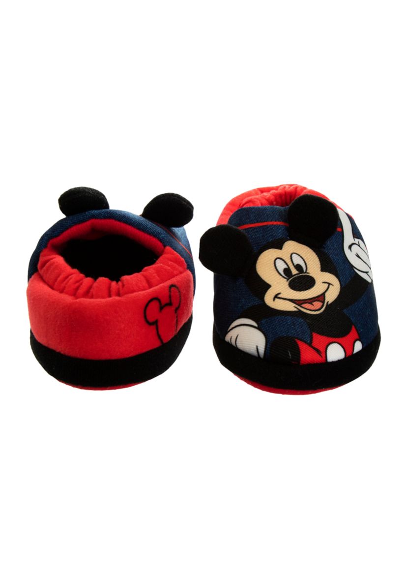 Toddler Boys Mickey Mouse Slippers