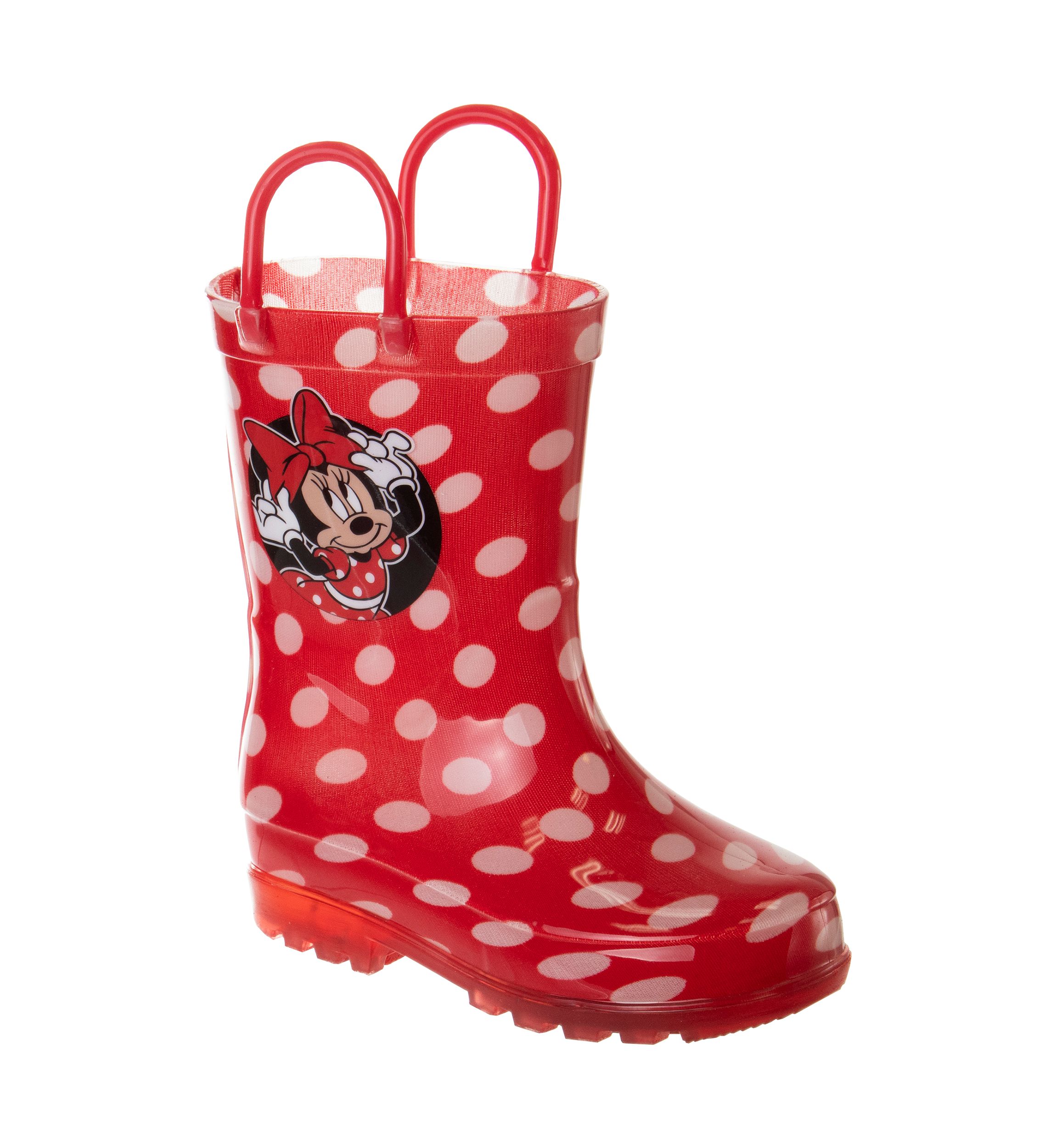 Toddler Girls Minnie Mouse Rainboots