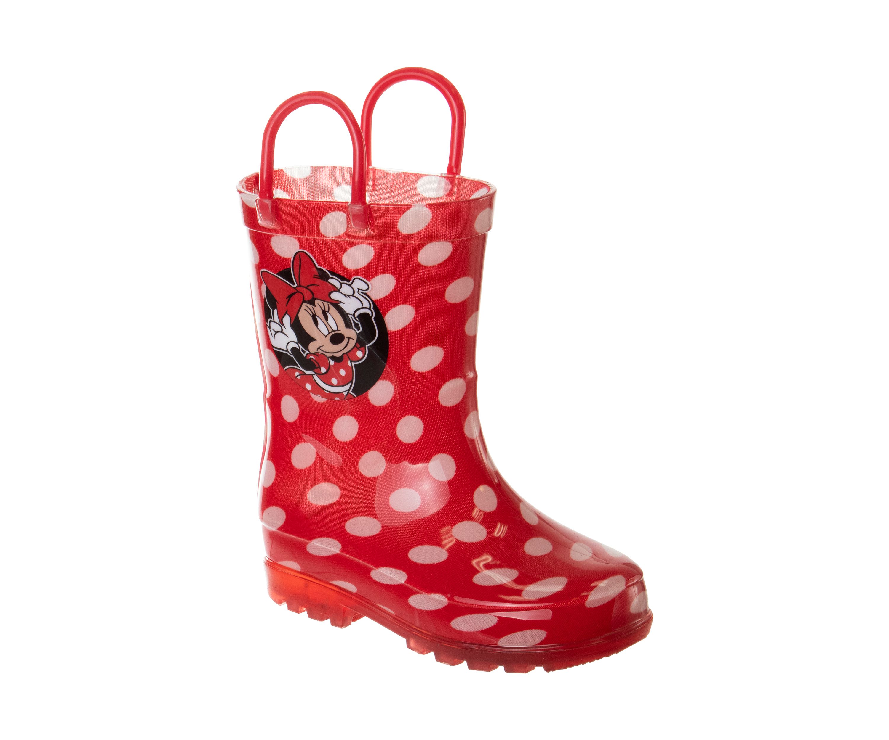 Toddler Girls Minnie Mouse Rainboots