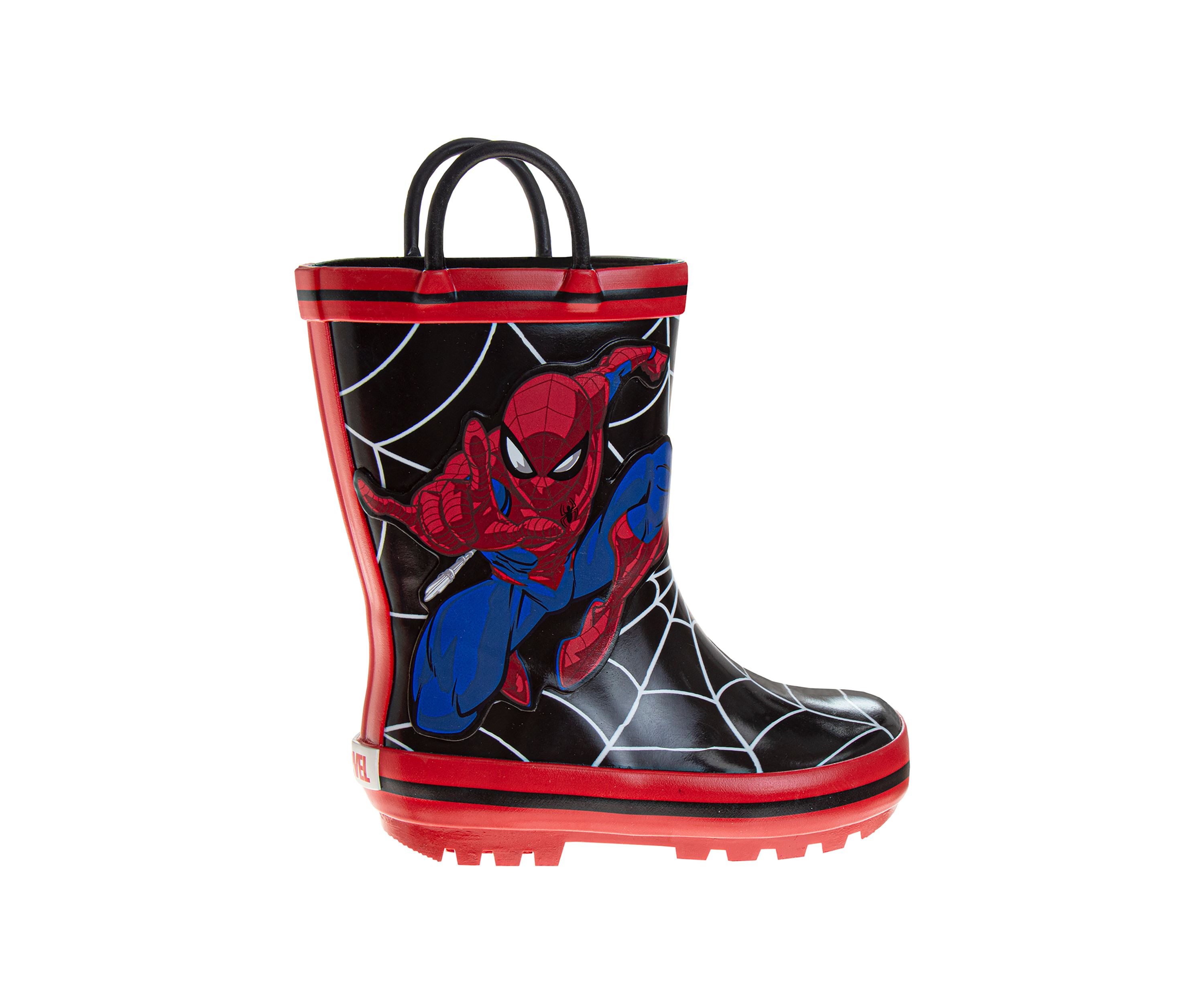 Toddler Boys Spider Man Rain Boots