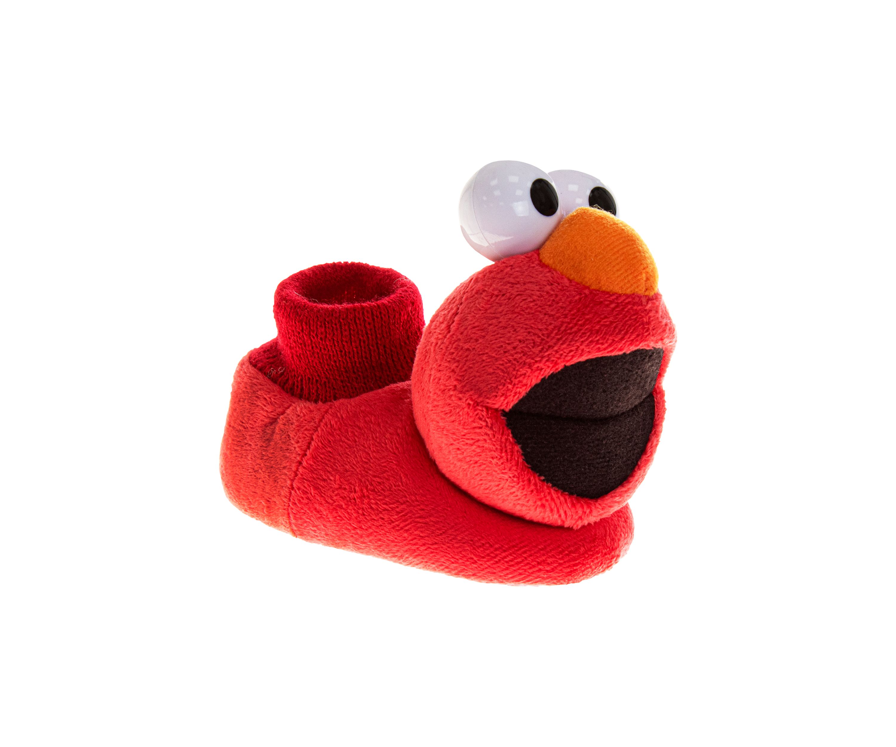Toddler Happy Elmo Dual Size Slippers