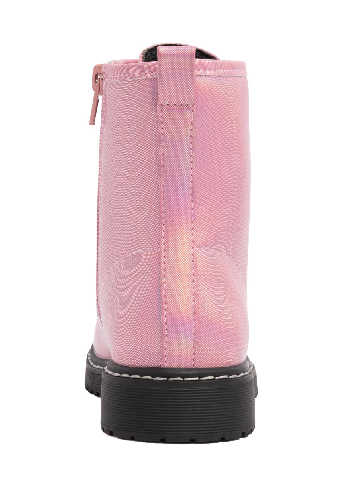 Big Kid Girls Chloe Shimmer Combat Boots