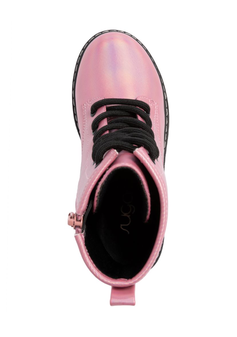 Big Kid Girls Chloe Shimmer Combat Boots