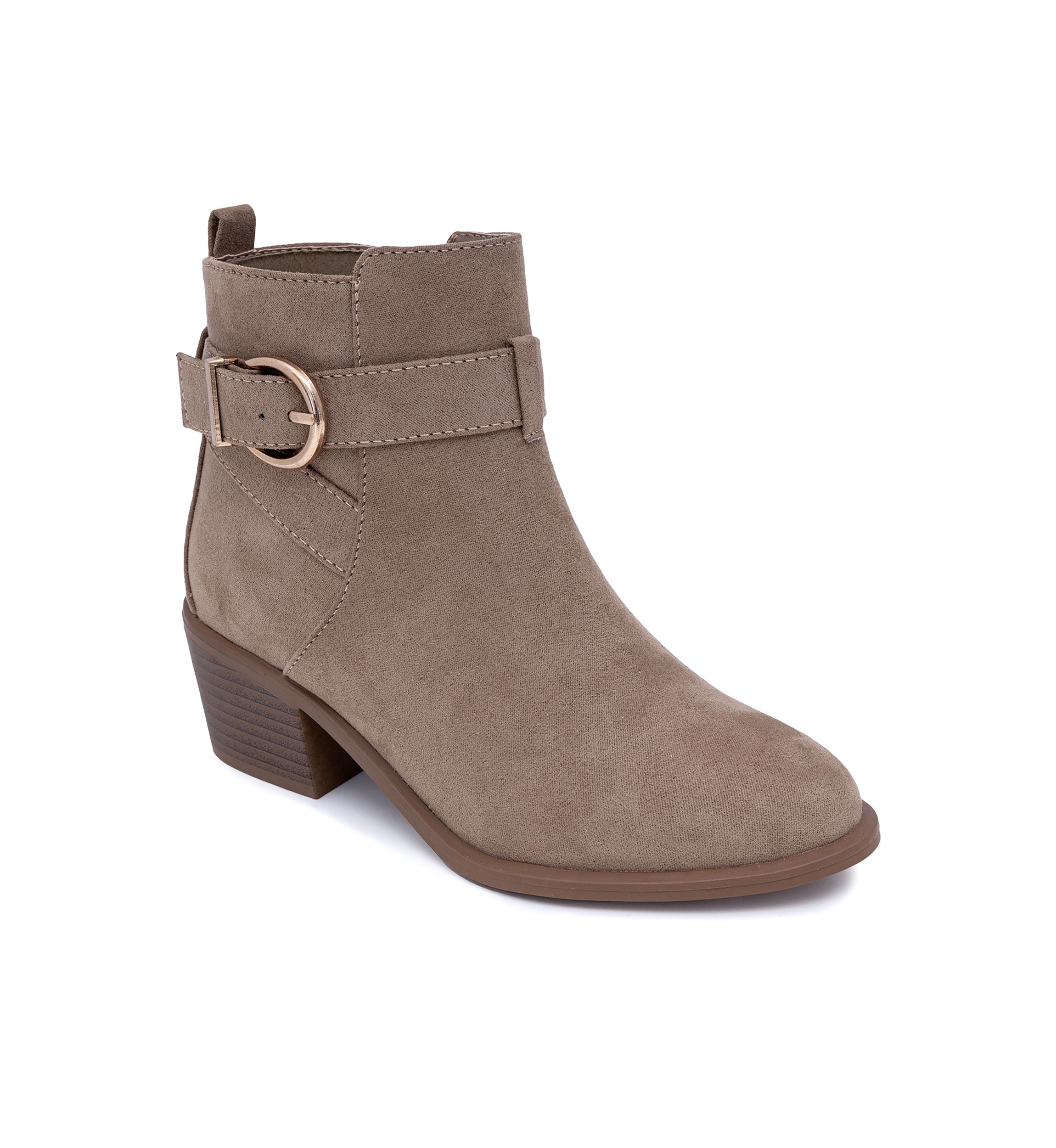 Youth Girls Bierock Buckle Heeled Booties