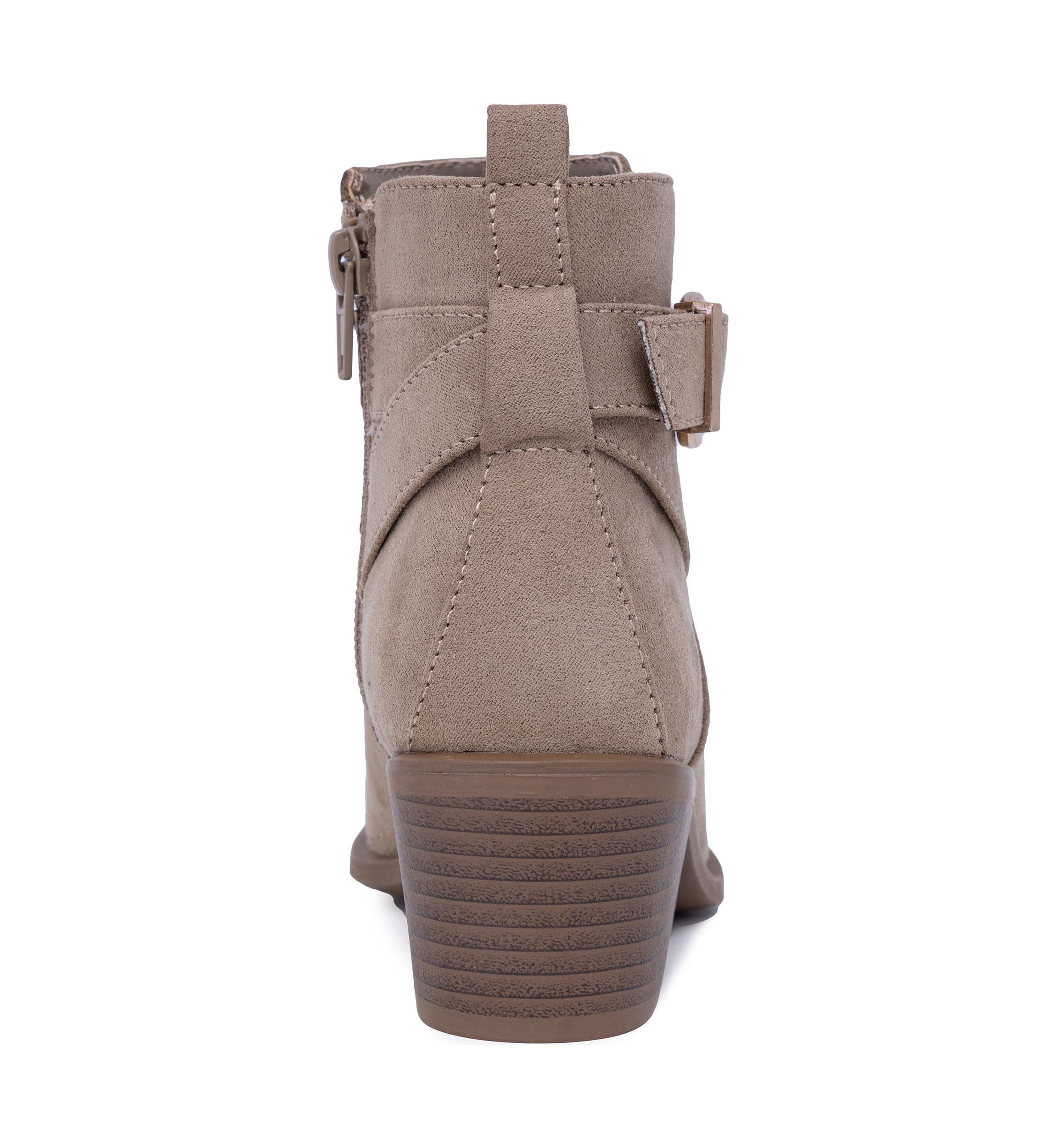 Youth Girls Bierock Buckle Heeled Booties