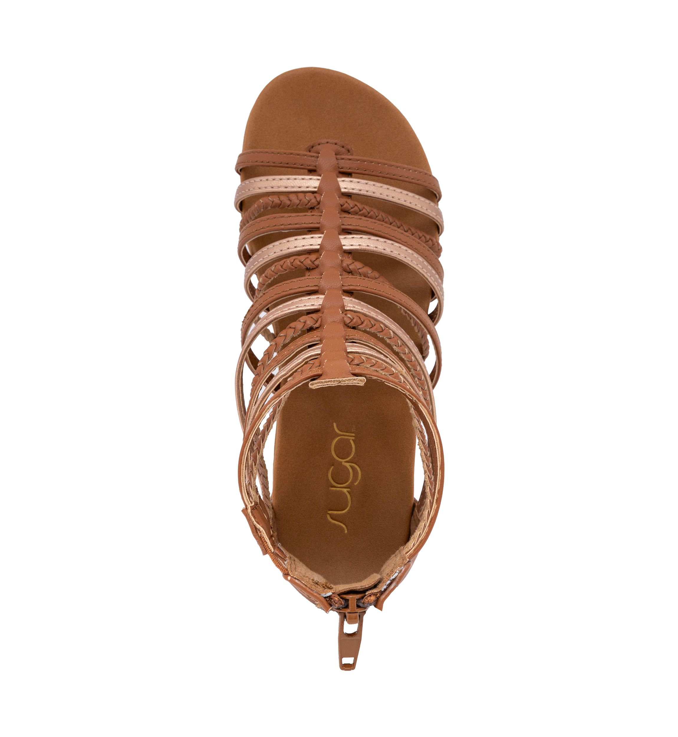 Carra Braided Gladiator Sandals