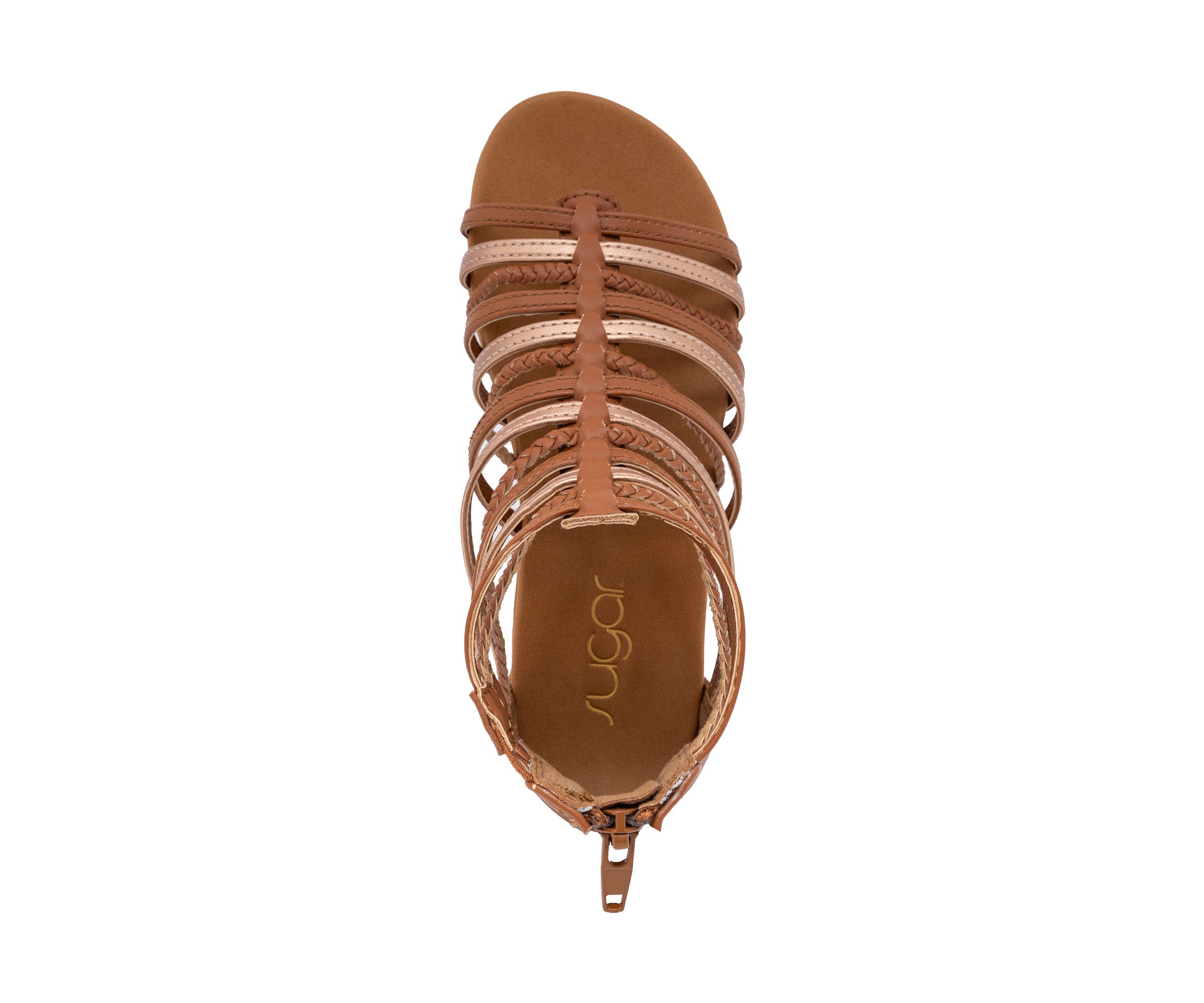 Carra Braided Gladiator Sandals