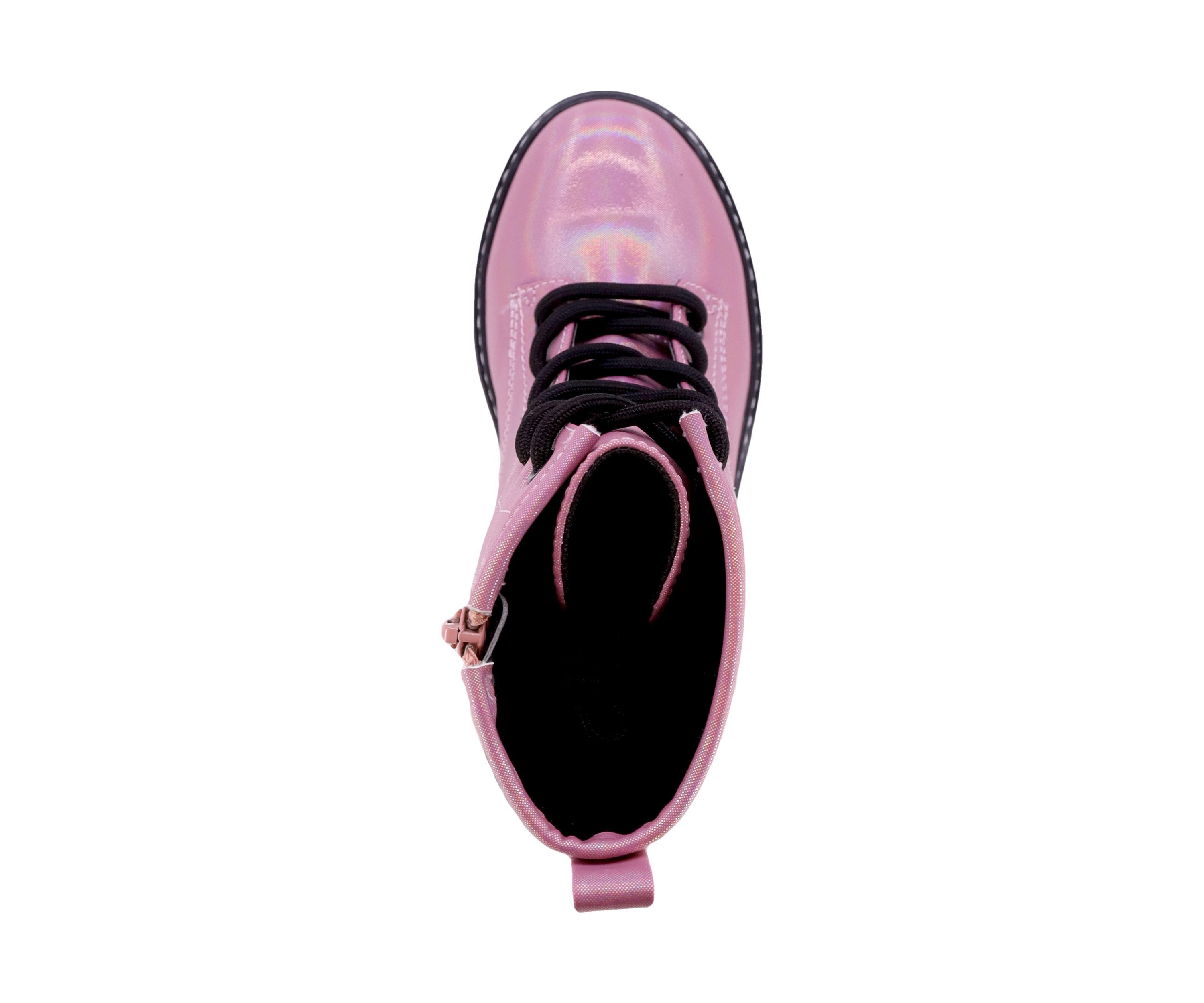 Youth Girls Chloe Shimmer Combat Boots
