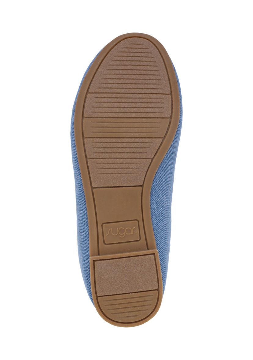Youth Girls Dixie Denim Flats