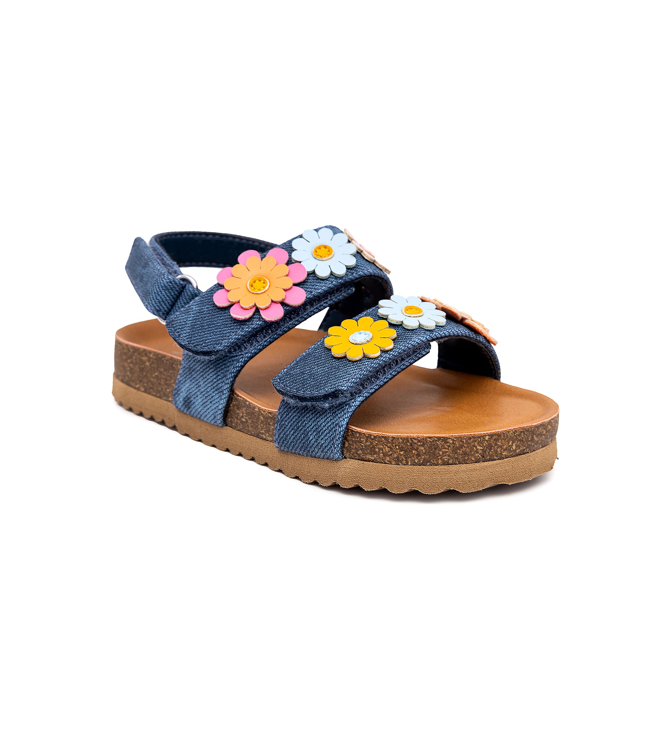 Toddler Girls Haven Floral Appliqué Sandals