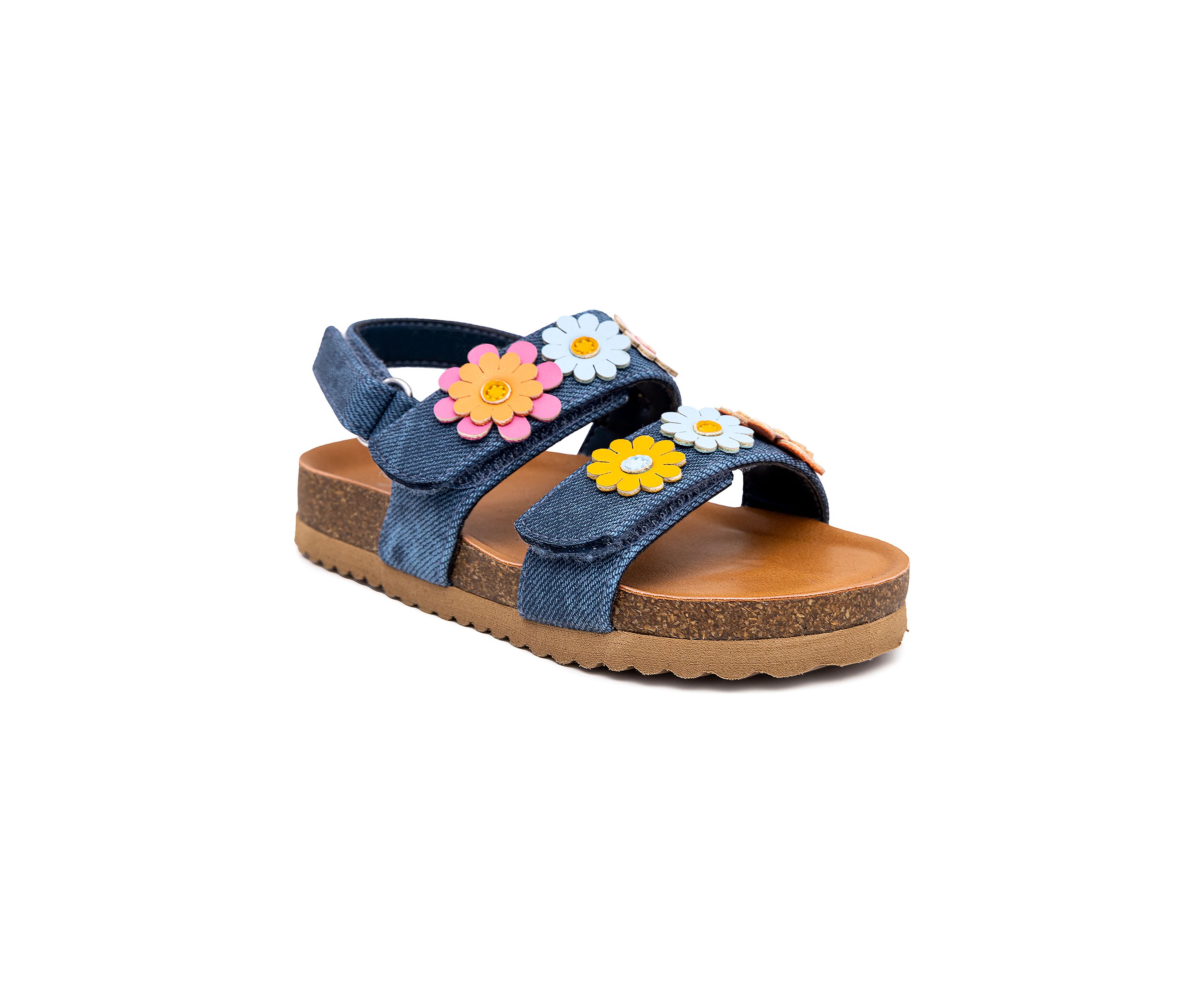 Toddler Girls Haven Floral Appliqué Sandals