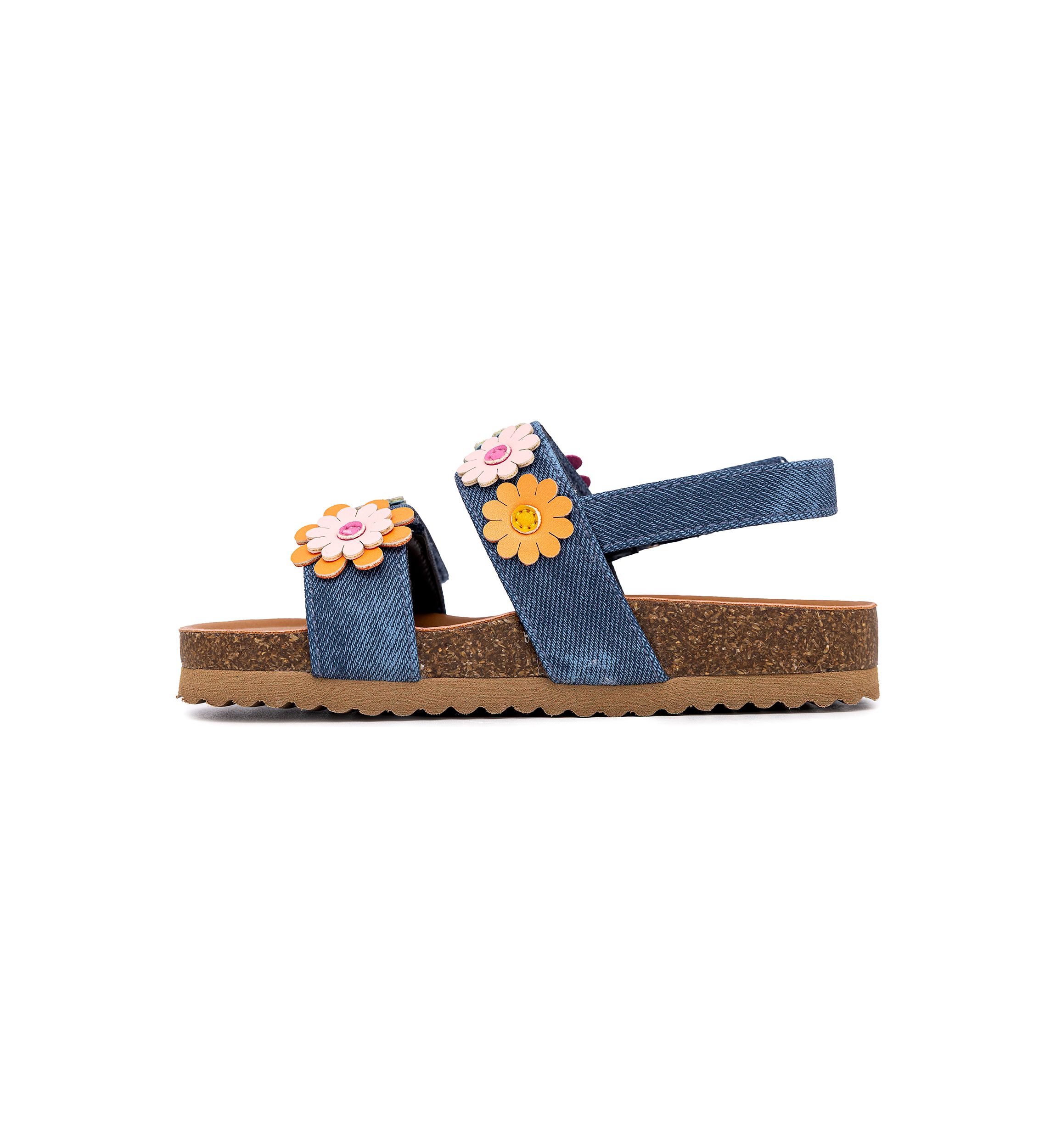 Toddler Girls Haven Floral Appliqué Sandals