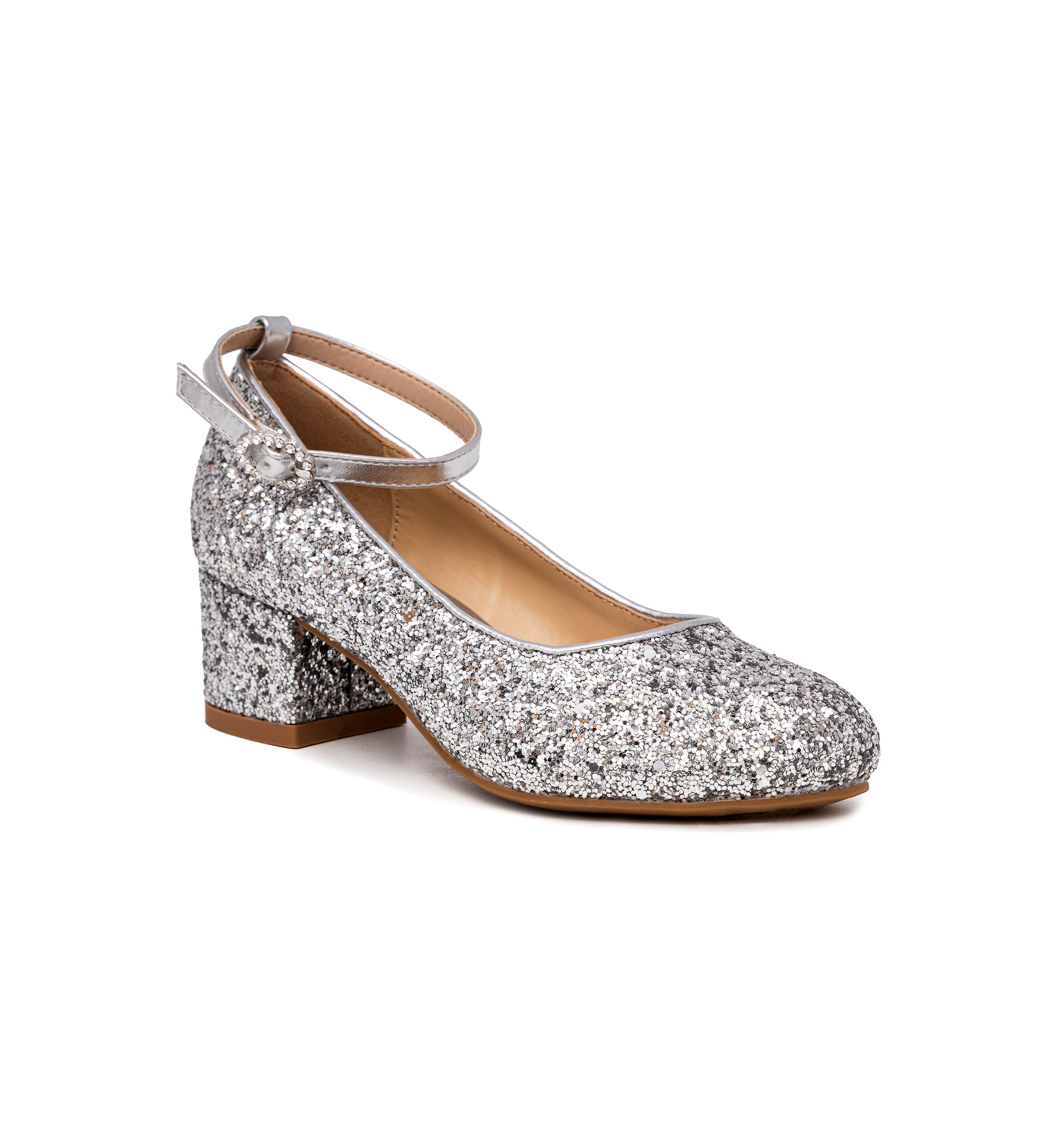 Youth Girls Mayah Glitter Mary Jane Heels