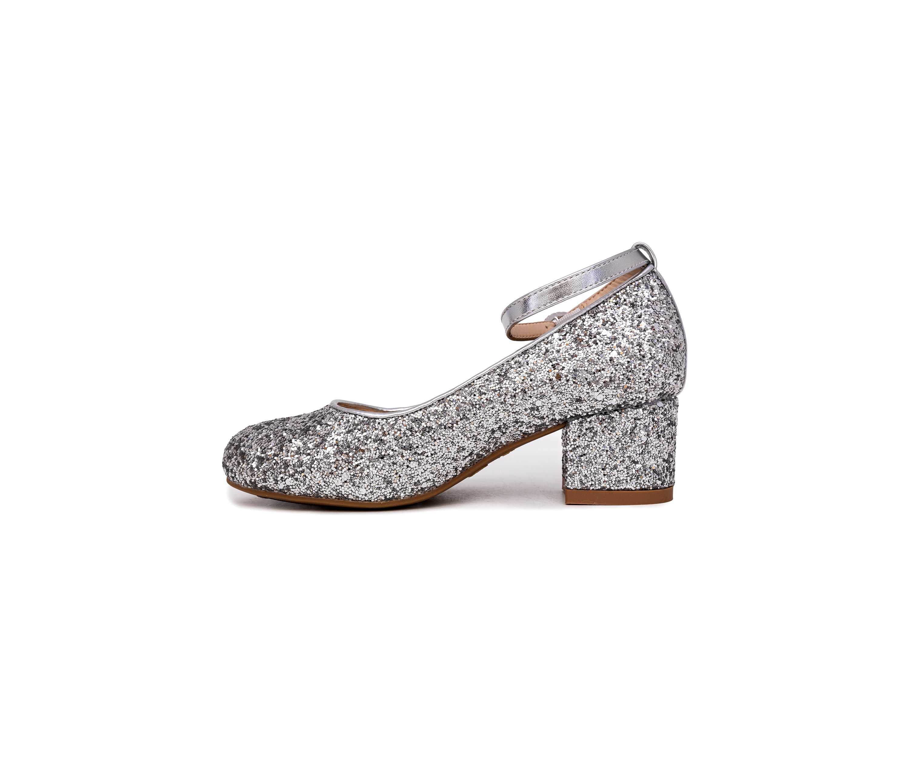Youth Girls Mayah Glitter Mary Jane Heels