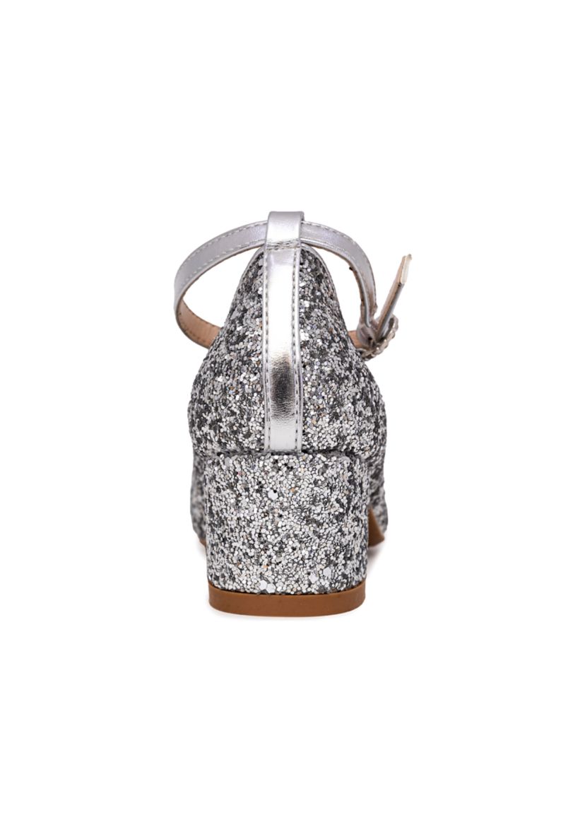 Youth Girls Mayah Glitter Mary Jane Heels