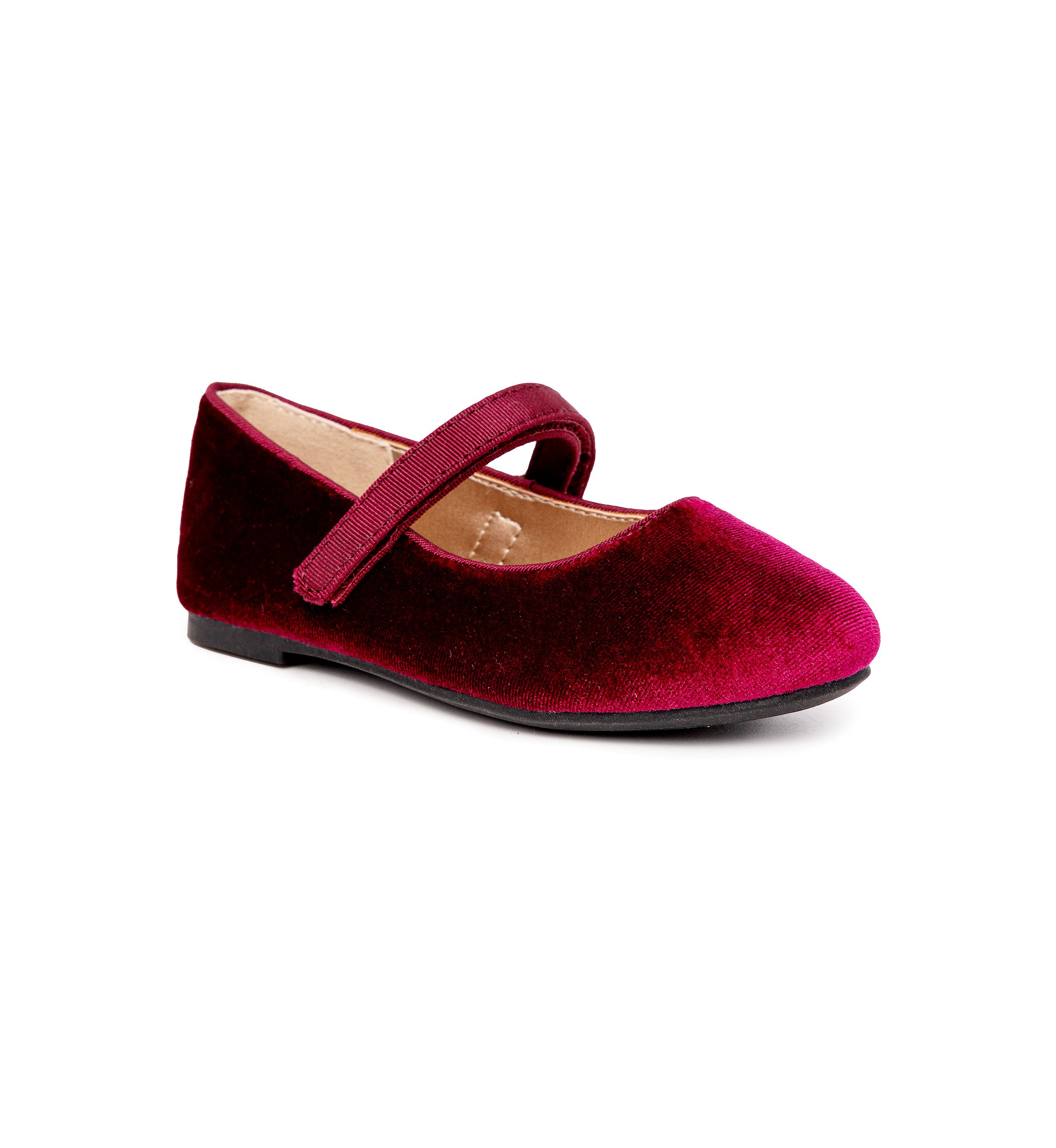 Toddler Girls Millie Velvet Mary Jane Flats