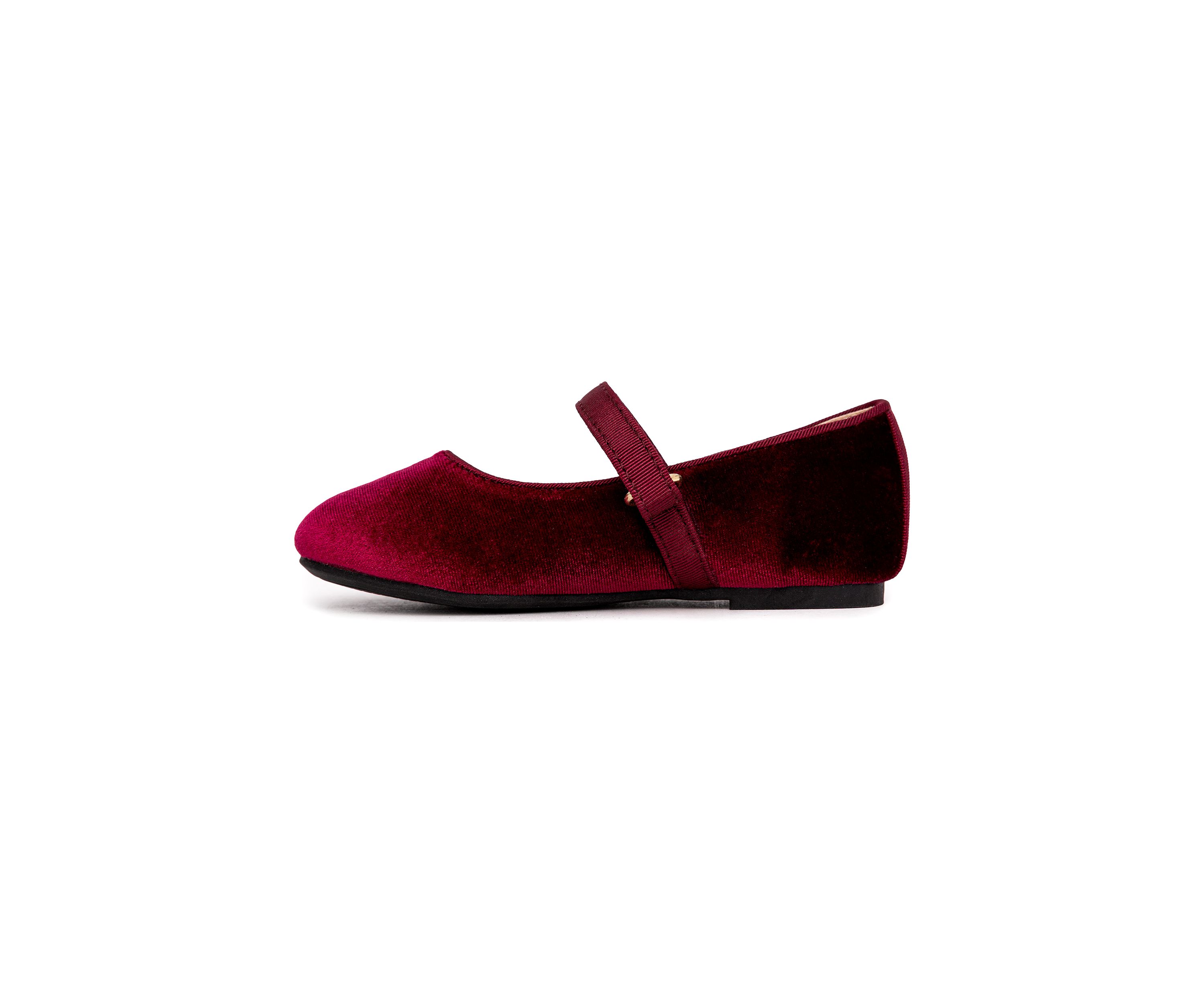 Toddler Girls Millie Velvet Mary Jane Flats