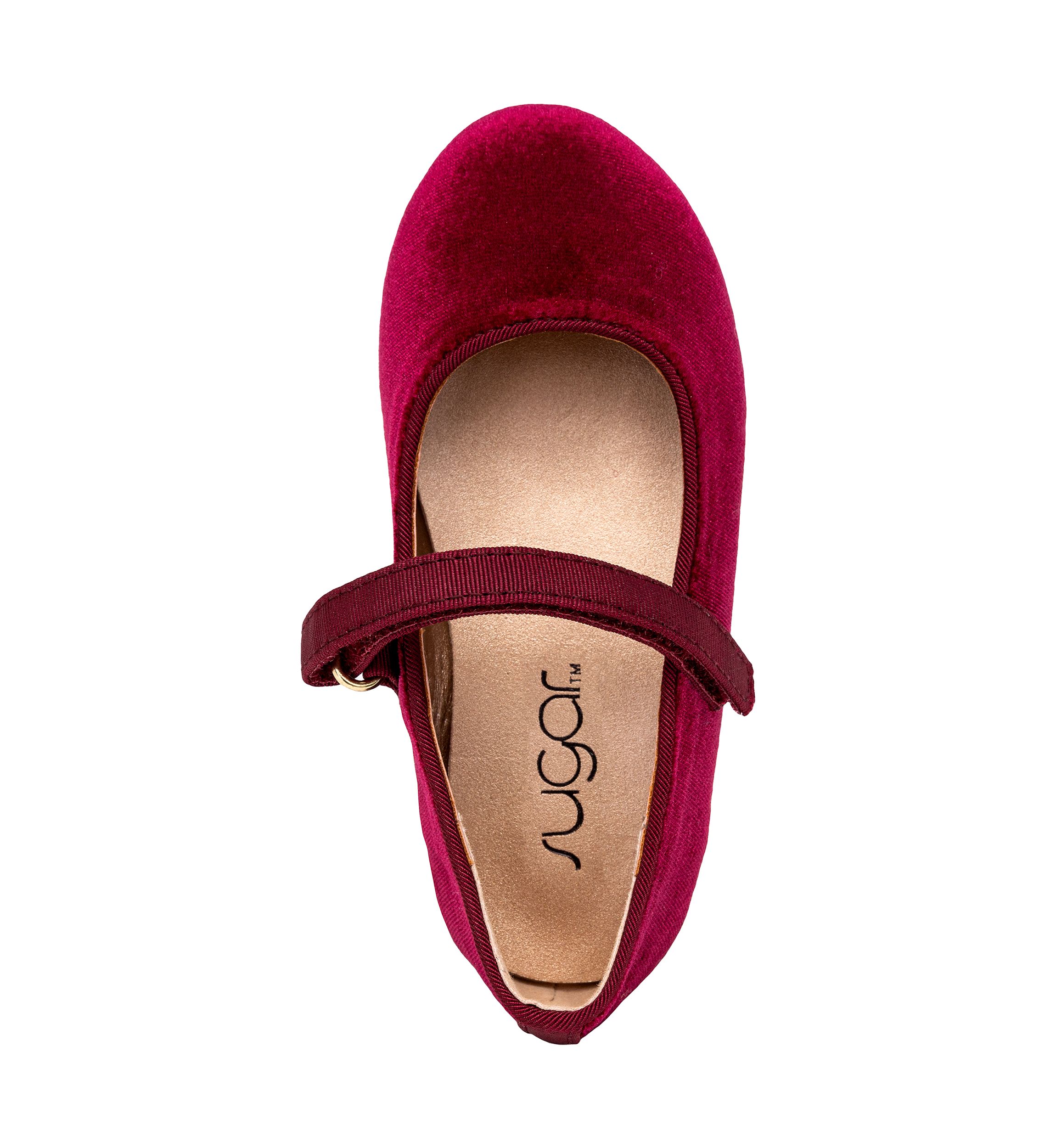 Toddler Girls Millie Velvet Mary Jane Flats