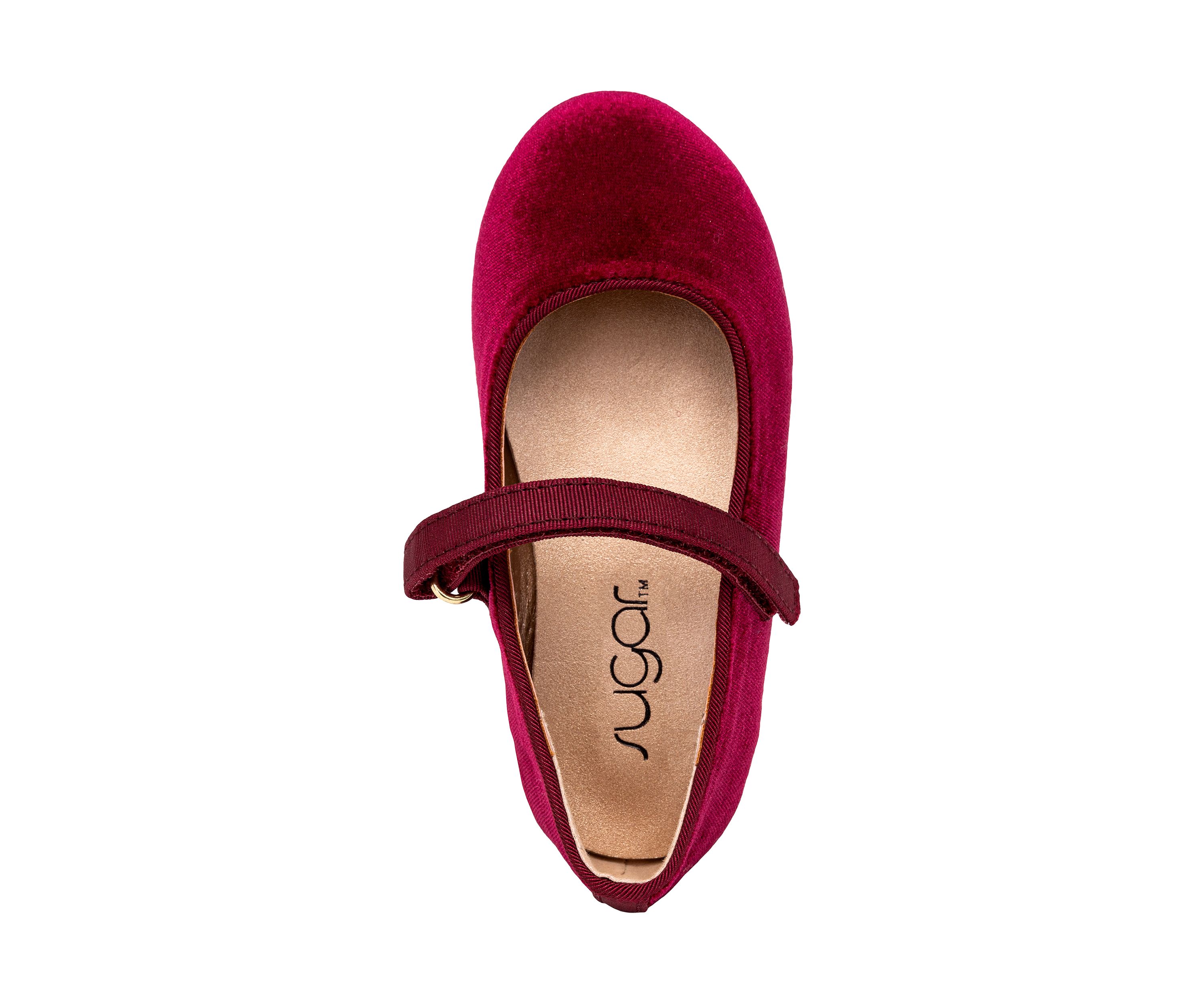 Toddler Girls Millie Velvet Mary Jane Flats