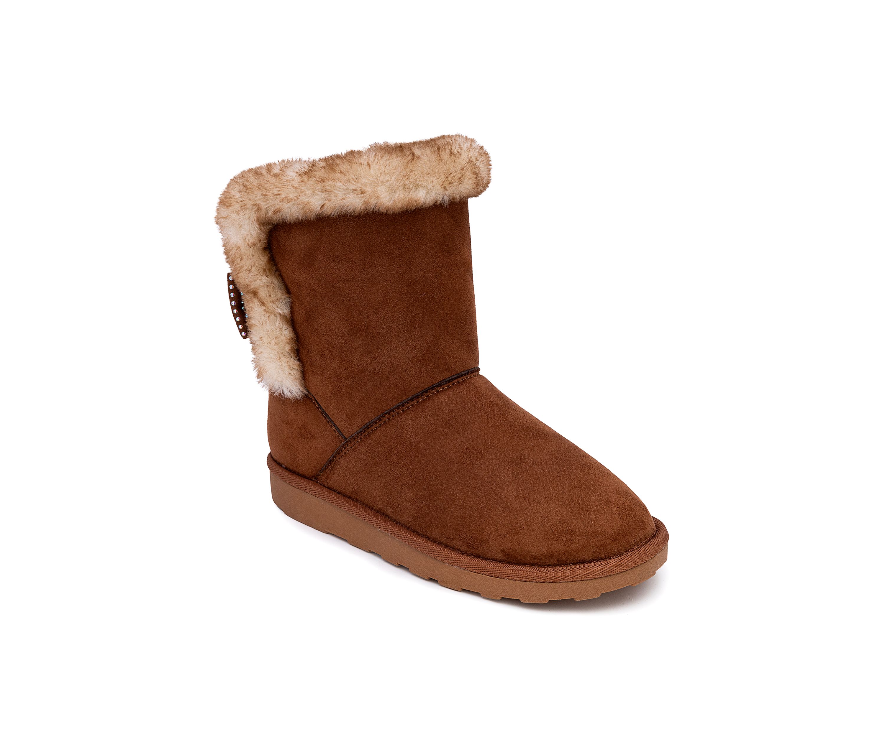 Youth Girls Sandie Pattern Bow Boots