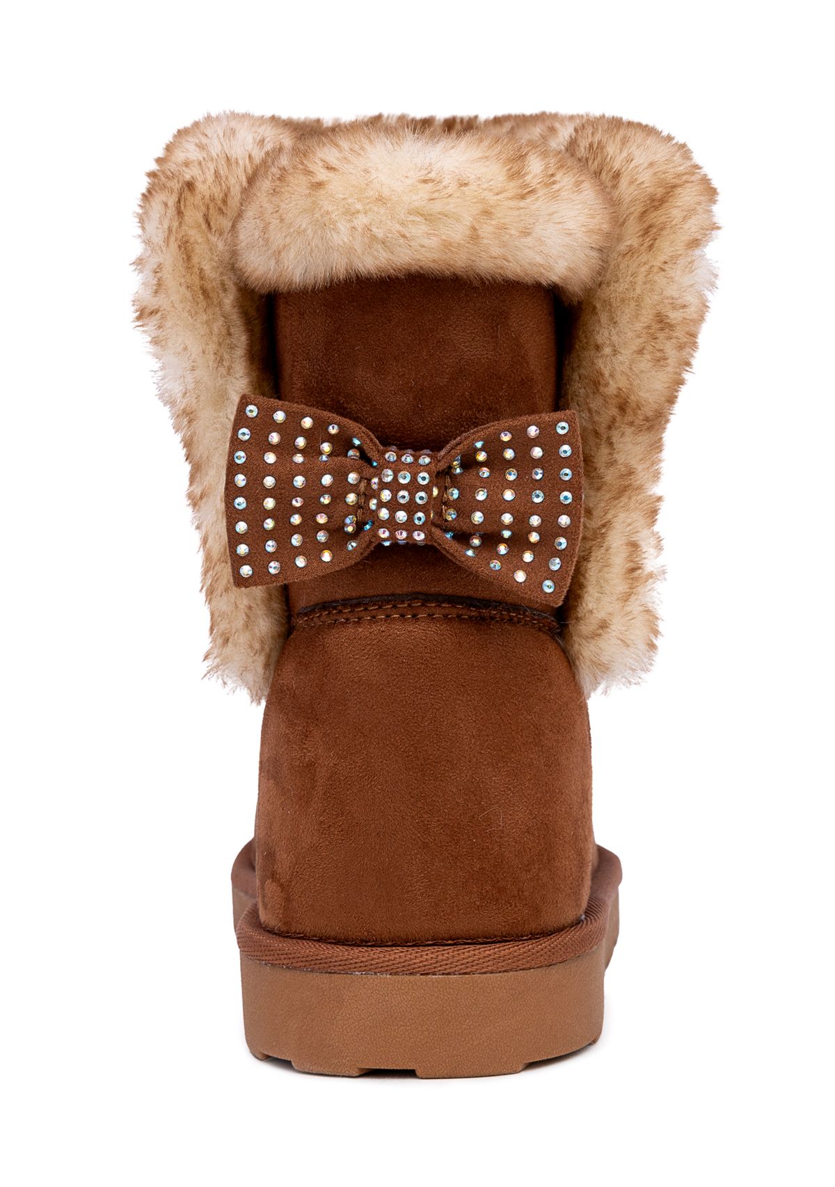 Youth Girls Sandie Pattern Bow Boots