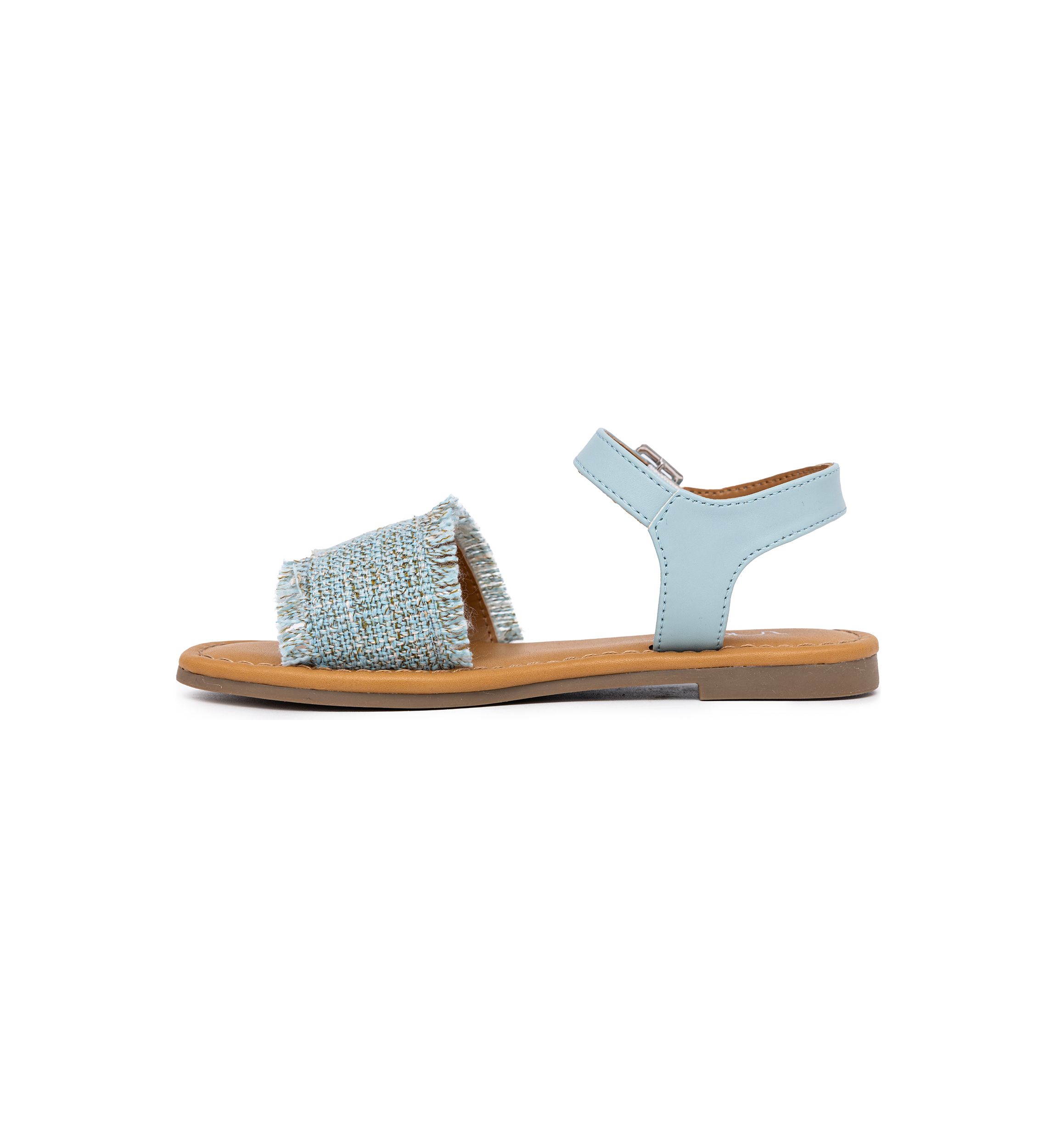 Youth Girls Santine Tweed Strap Sandals