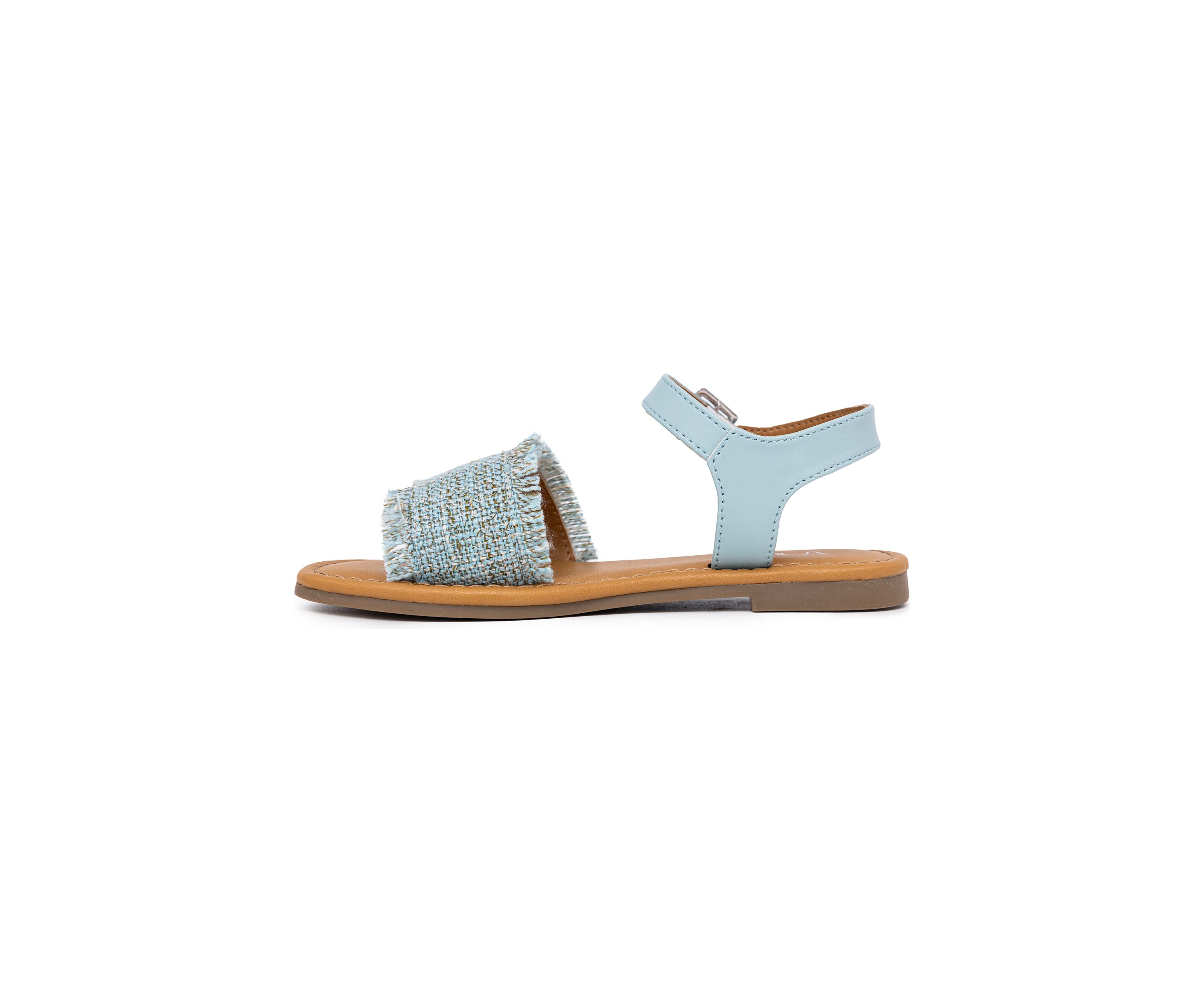 Youth Girls Santine Tweed Strap Sandals
