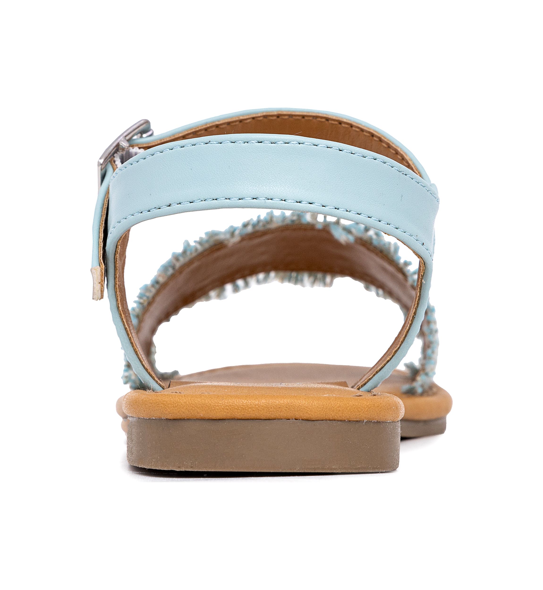 Youth Girls Santine Tweed Strap Sandals