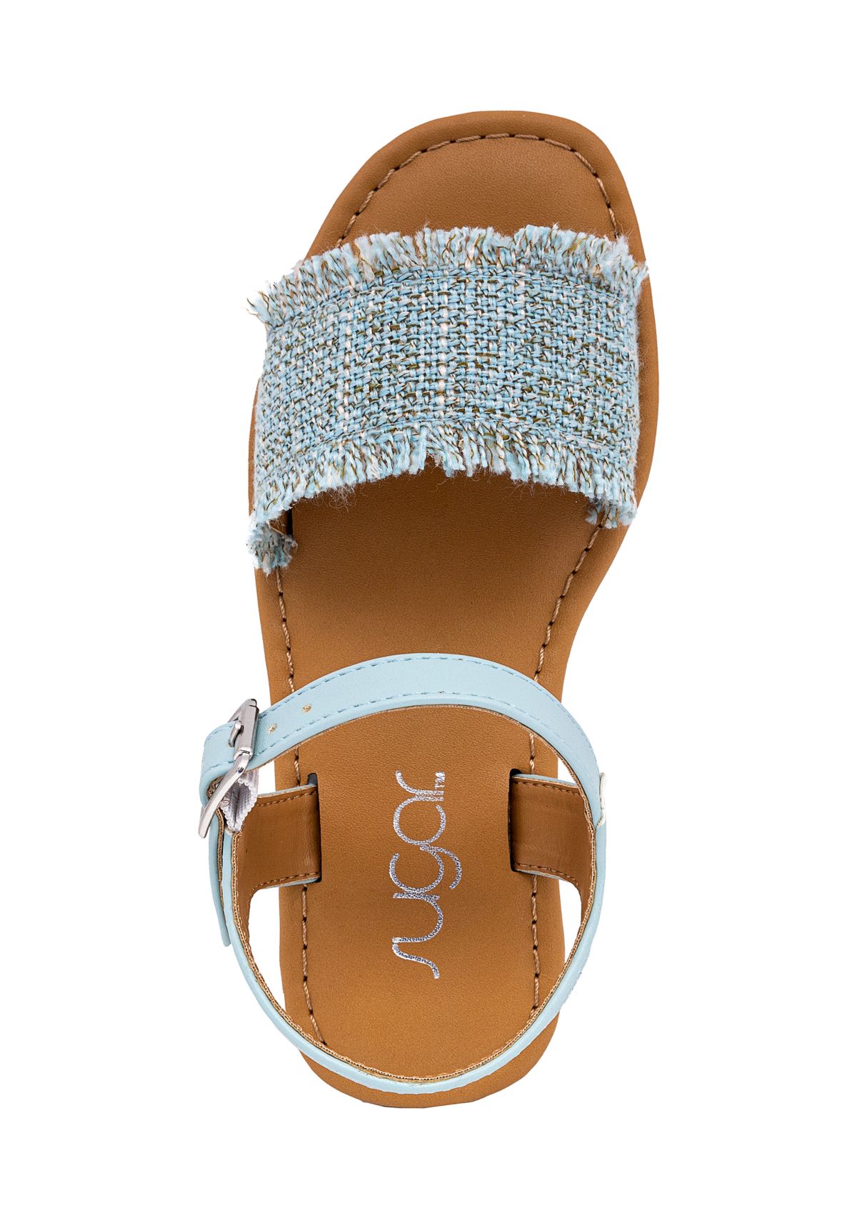 Youth Girls Santine Tweed Strap Sandals