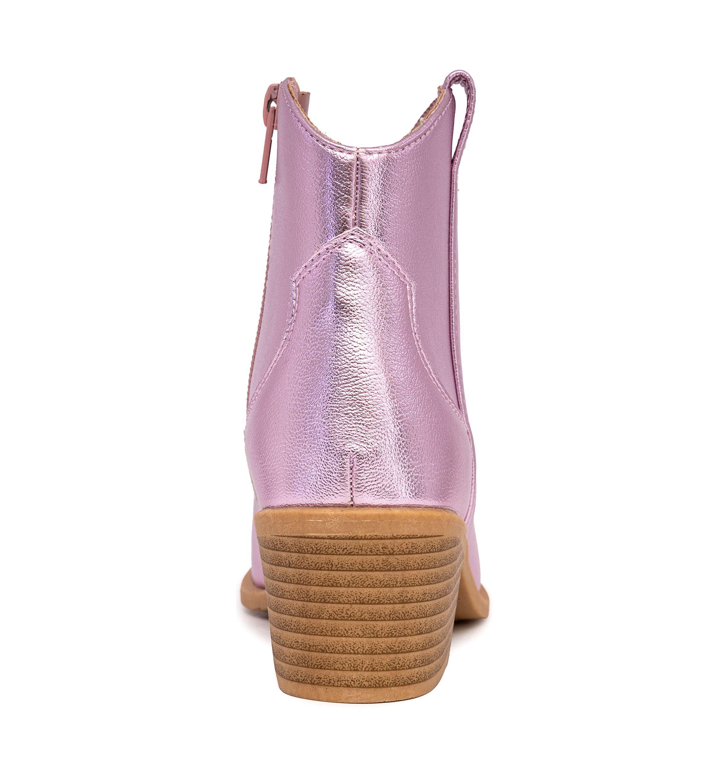 Youth Girls Sierra Metallic Western Boots