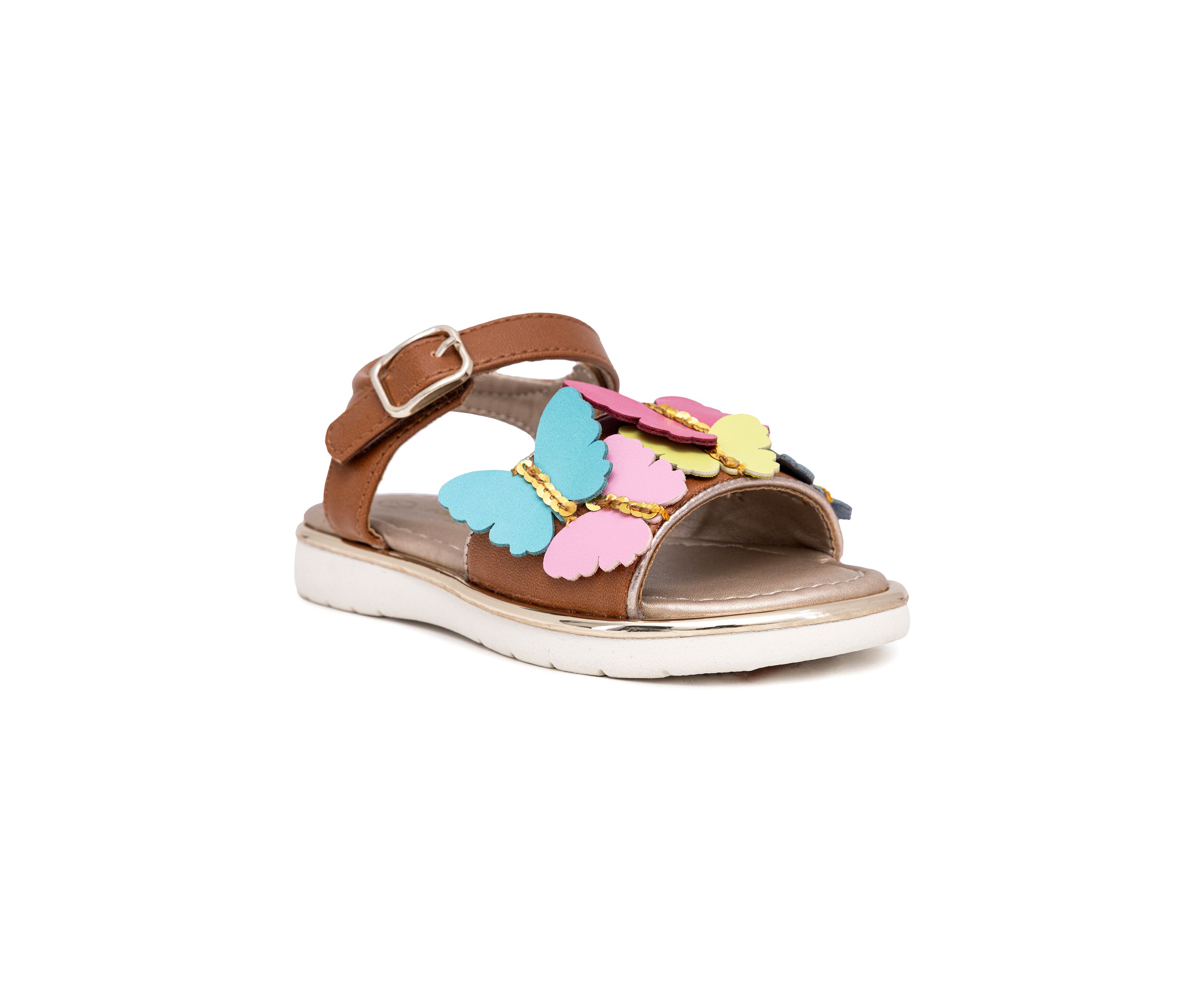 Toddler Girls Tyler Butterfly Appliqué Sandals