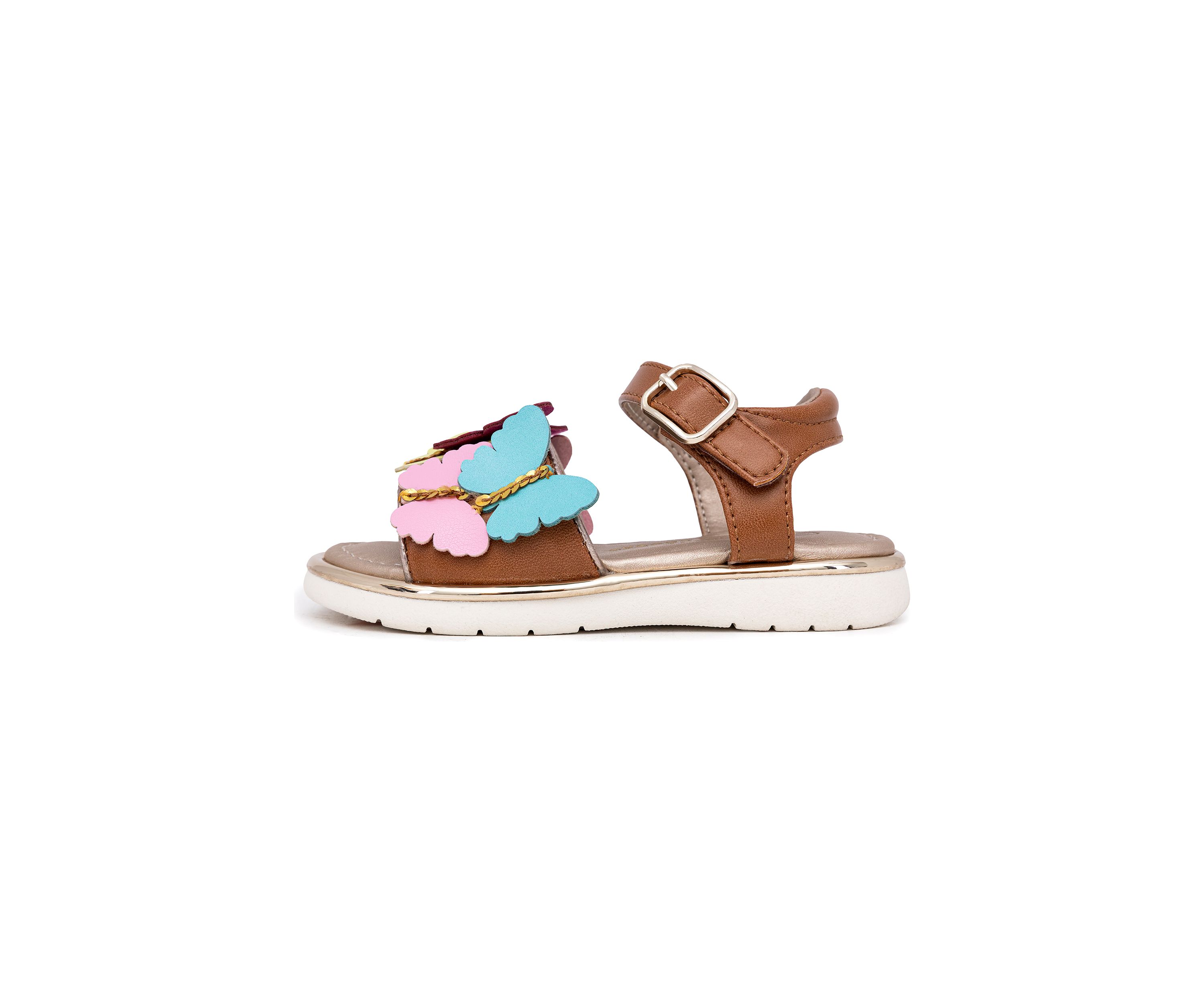 Toddler Girls Tyler Butterfly Appliqué Sandals