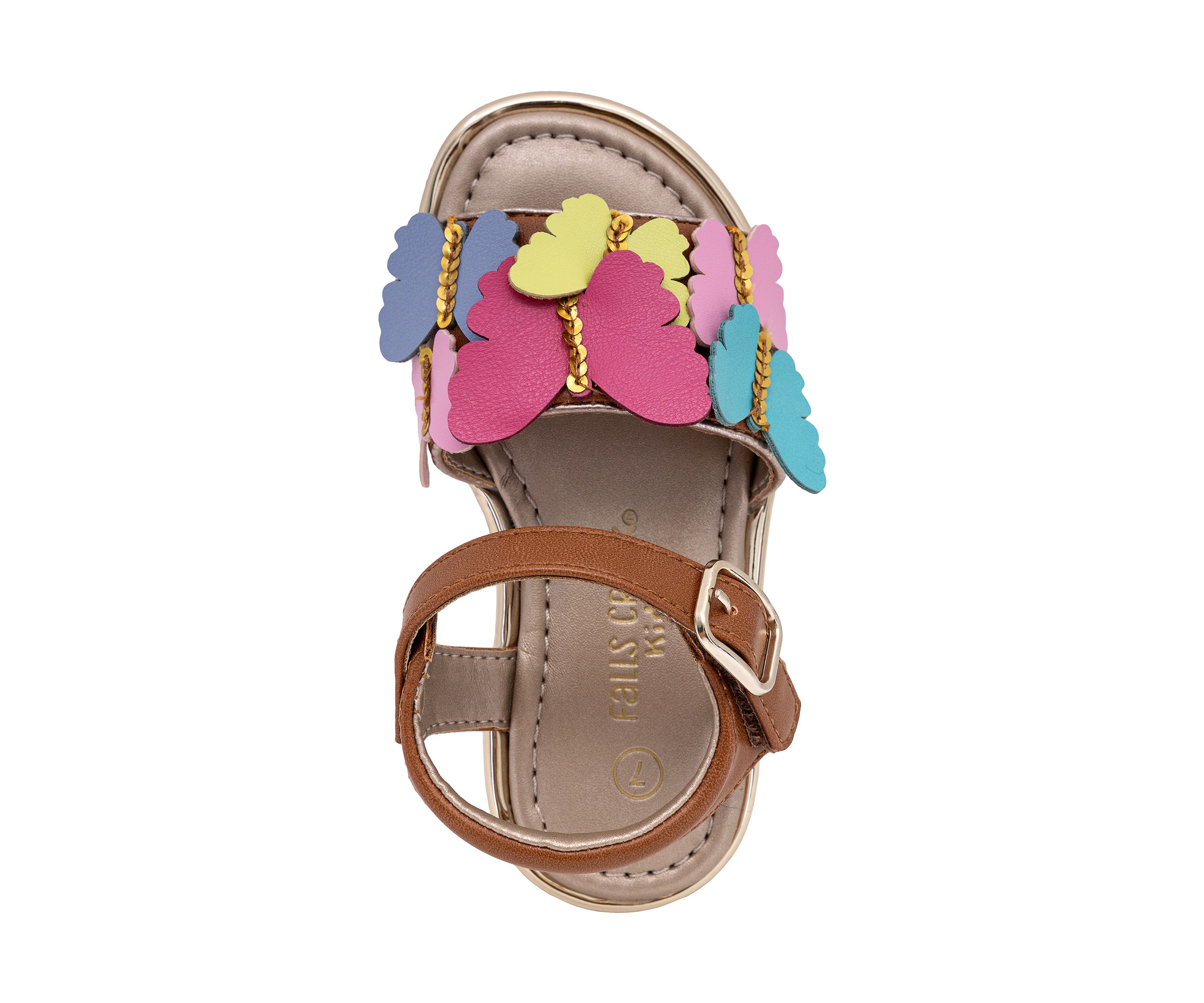 Toddler Girls Tyler Butterfly Appliqué Sandals
