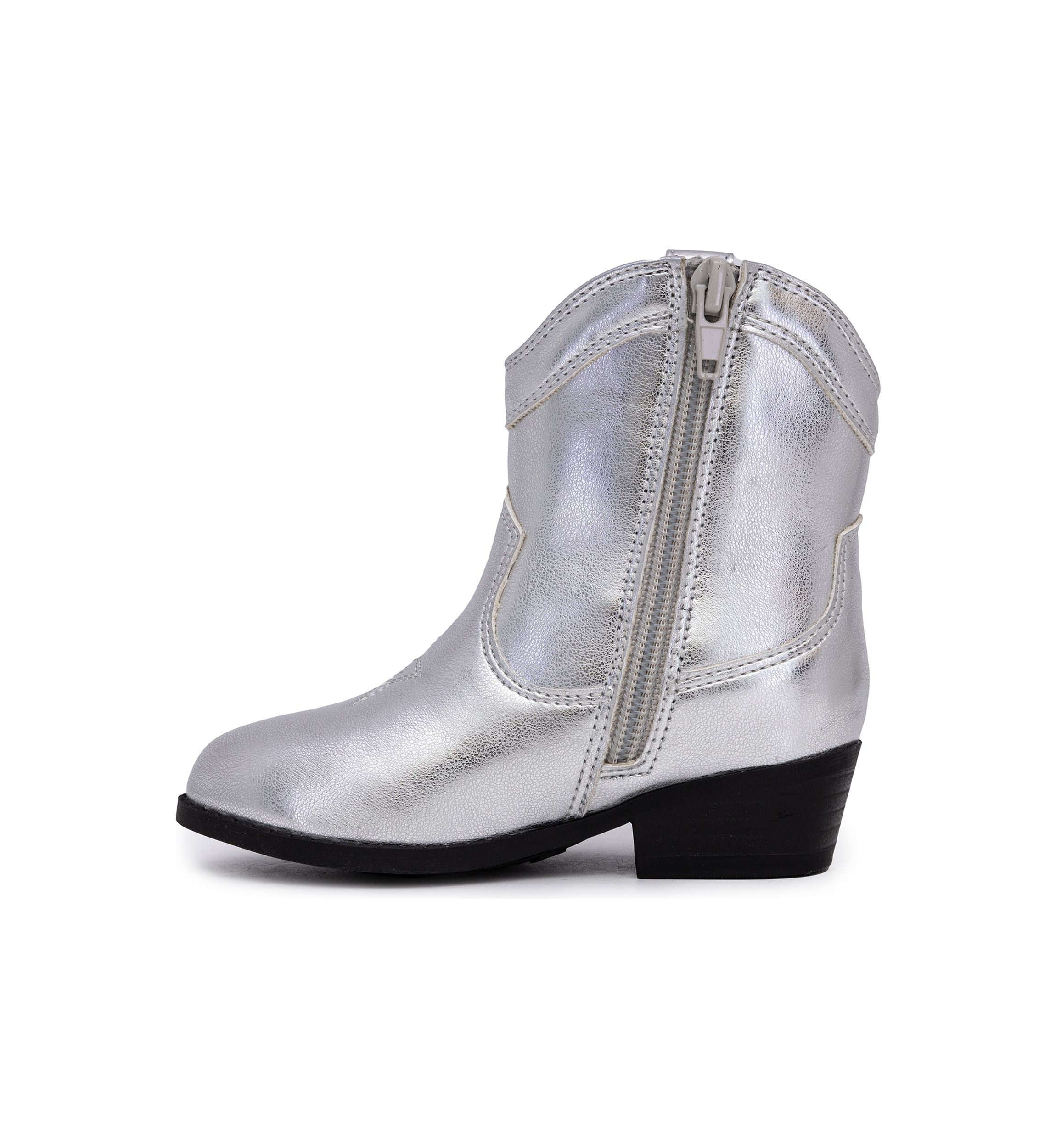 Toddler Girls Lil Whitney Metallic Star Western Boots