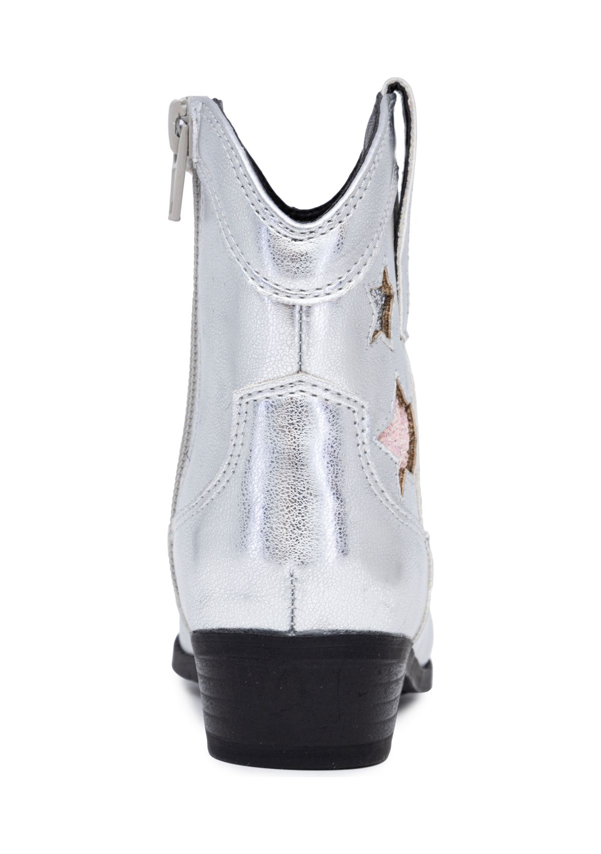 Toddler Girls Lil Whitney Metallic Star Western Boots