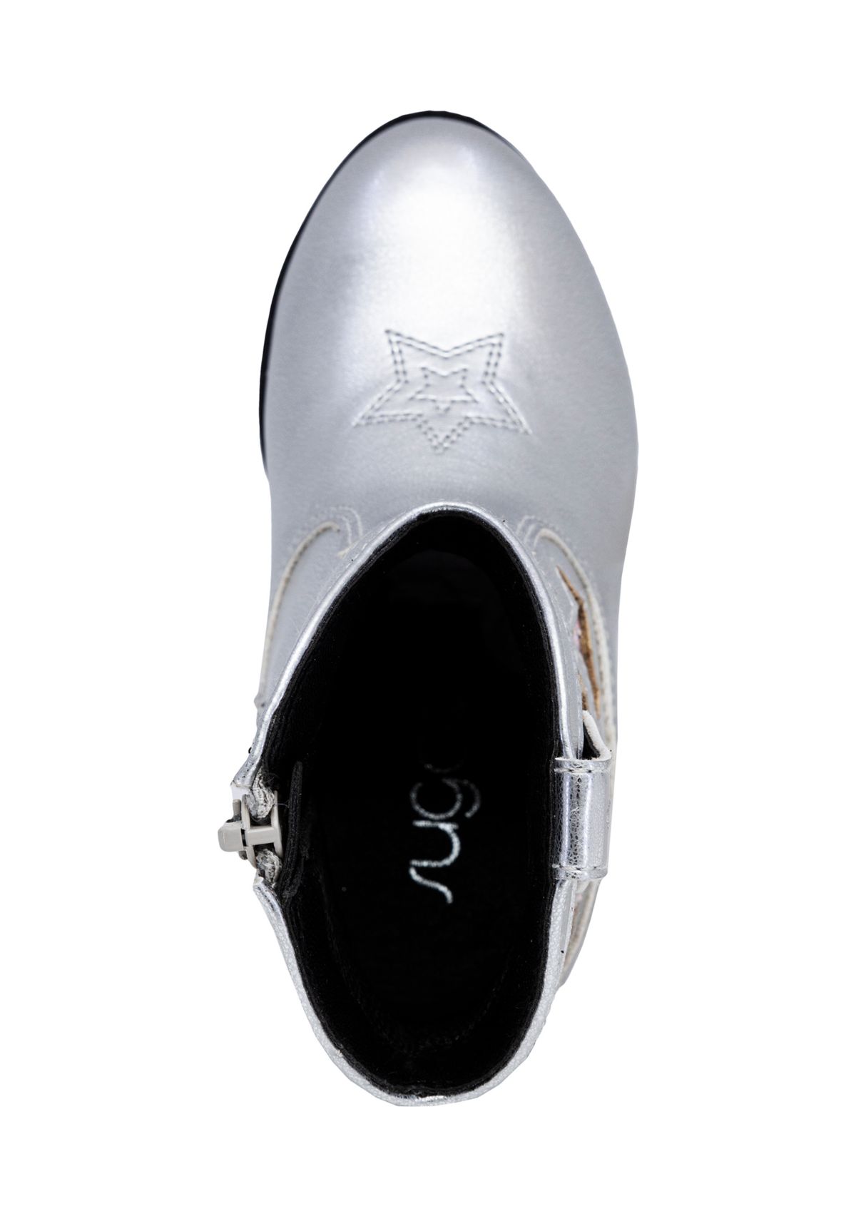 Toddler Girls Lil Whitney Metallic Star Western Boots